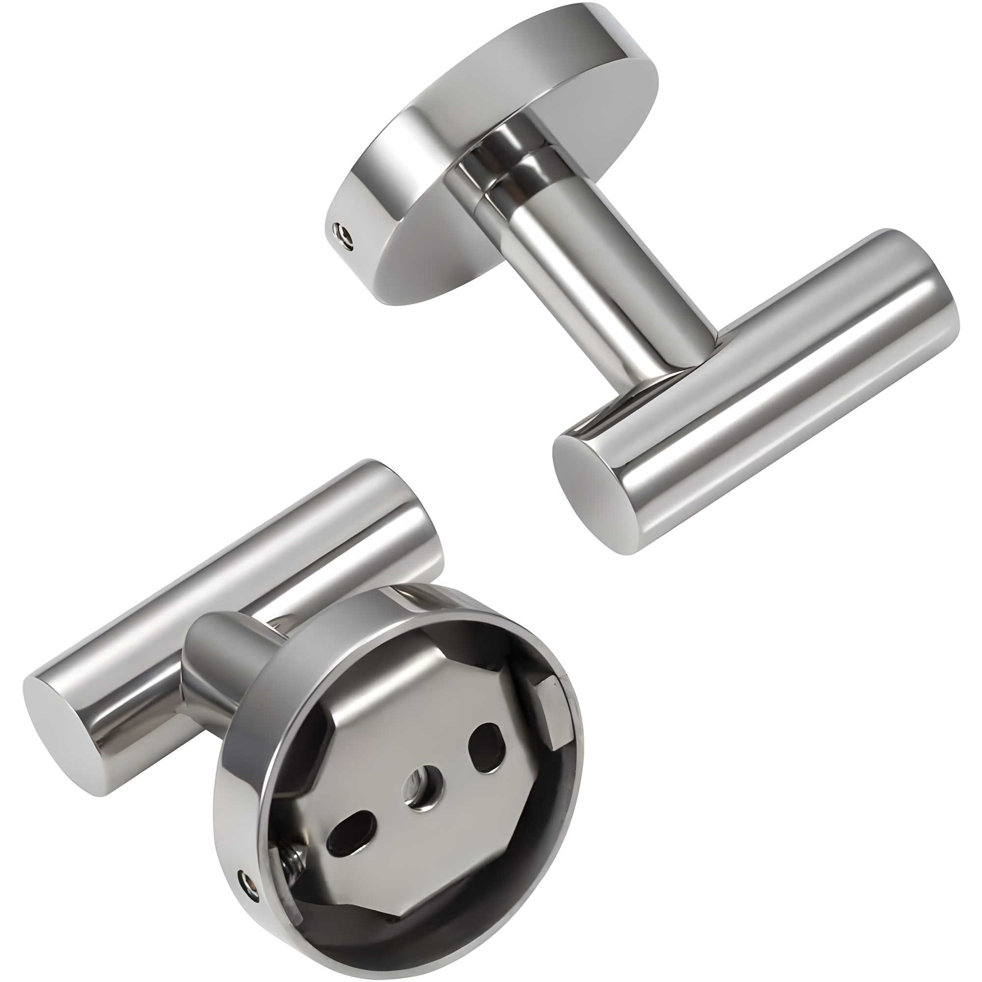 Bathroom Stainless Steel Towel Hooks Wall Mounted 4-Pack