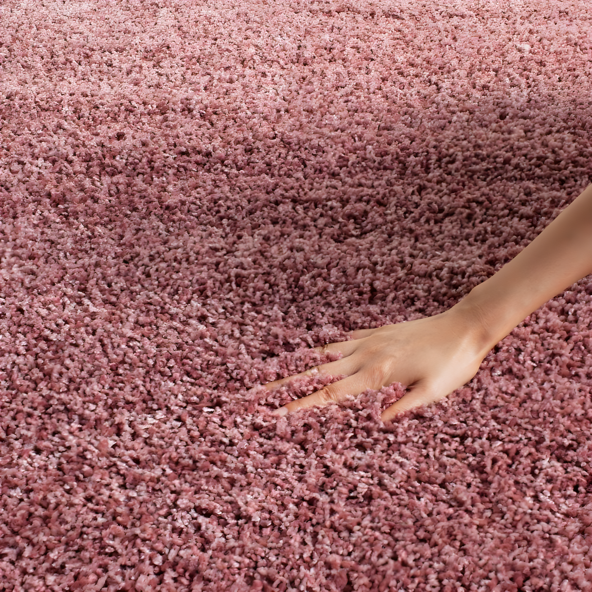 Shag SG151 Power Loomed Accent Rug - Rose - 2'3"x5' - Safavieh.