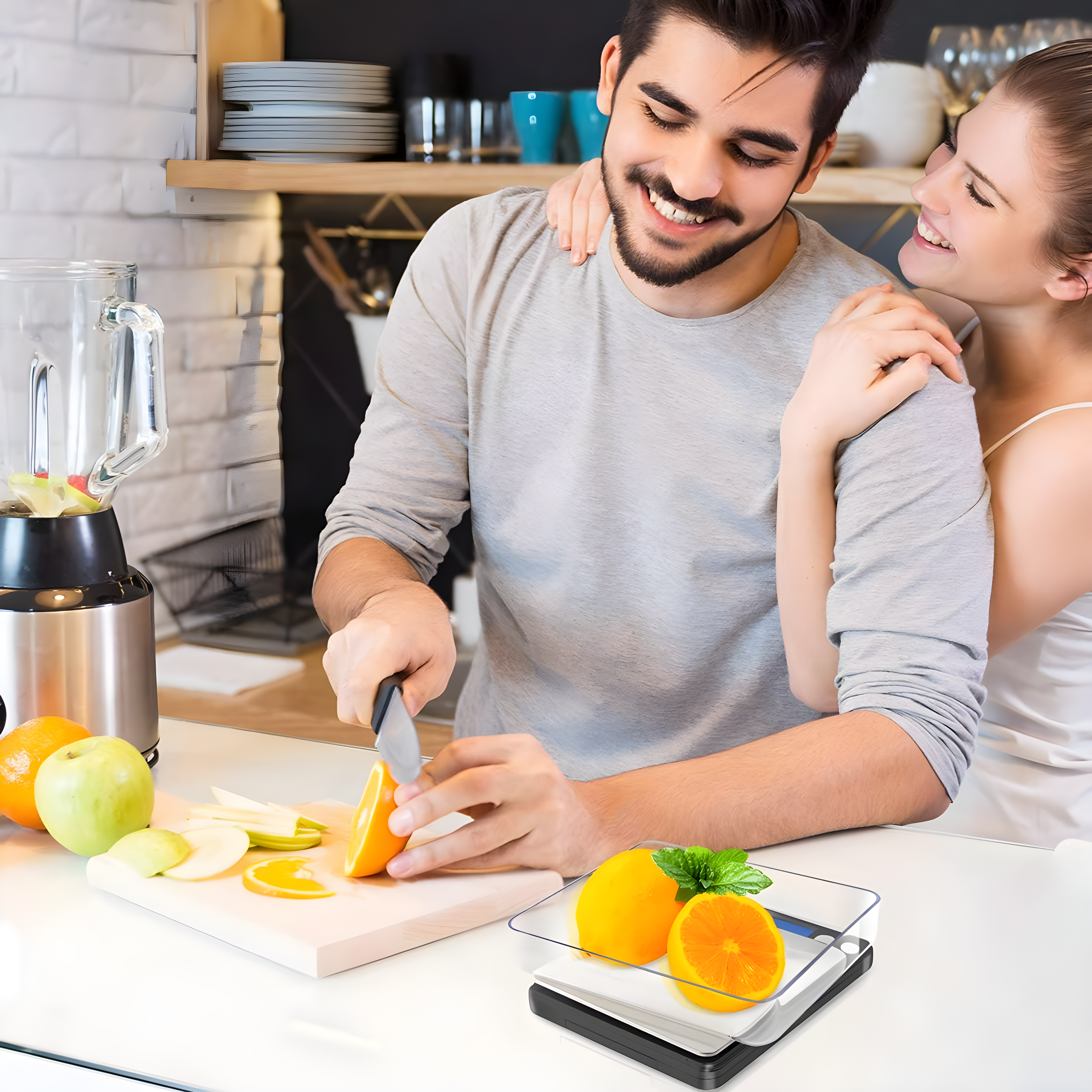 Digital Kitchen Scale 3000g / 0.1g ; Mini Pocket Jewelry Scale, Food Scale for Kitchen, 2 Trays, 6 Units, Auto Off, Tare, PCS Function, Stainless Steel, Batteries Included