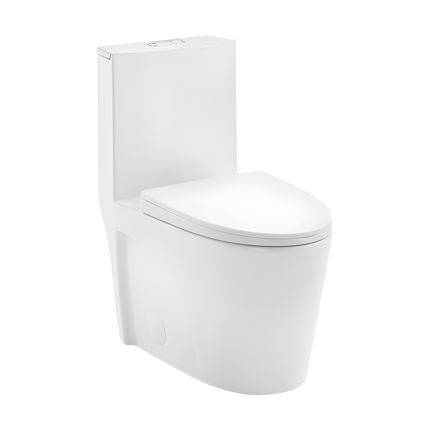 St. Tropez One Piece Elongated Toilet Dual Vortex Flush 1.6 GPF