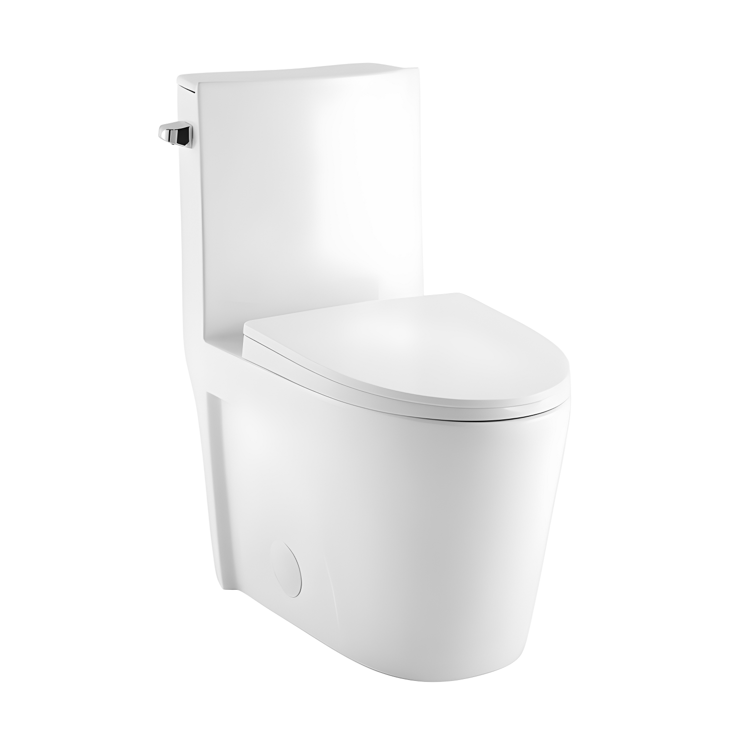 St. Tropez One Piece Elongated Toilet Dual Vortex Flush 1.6 GPF