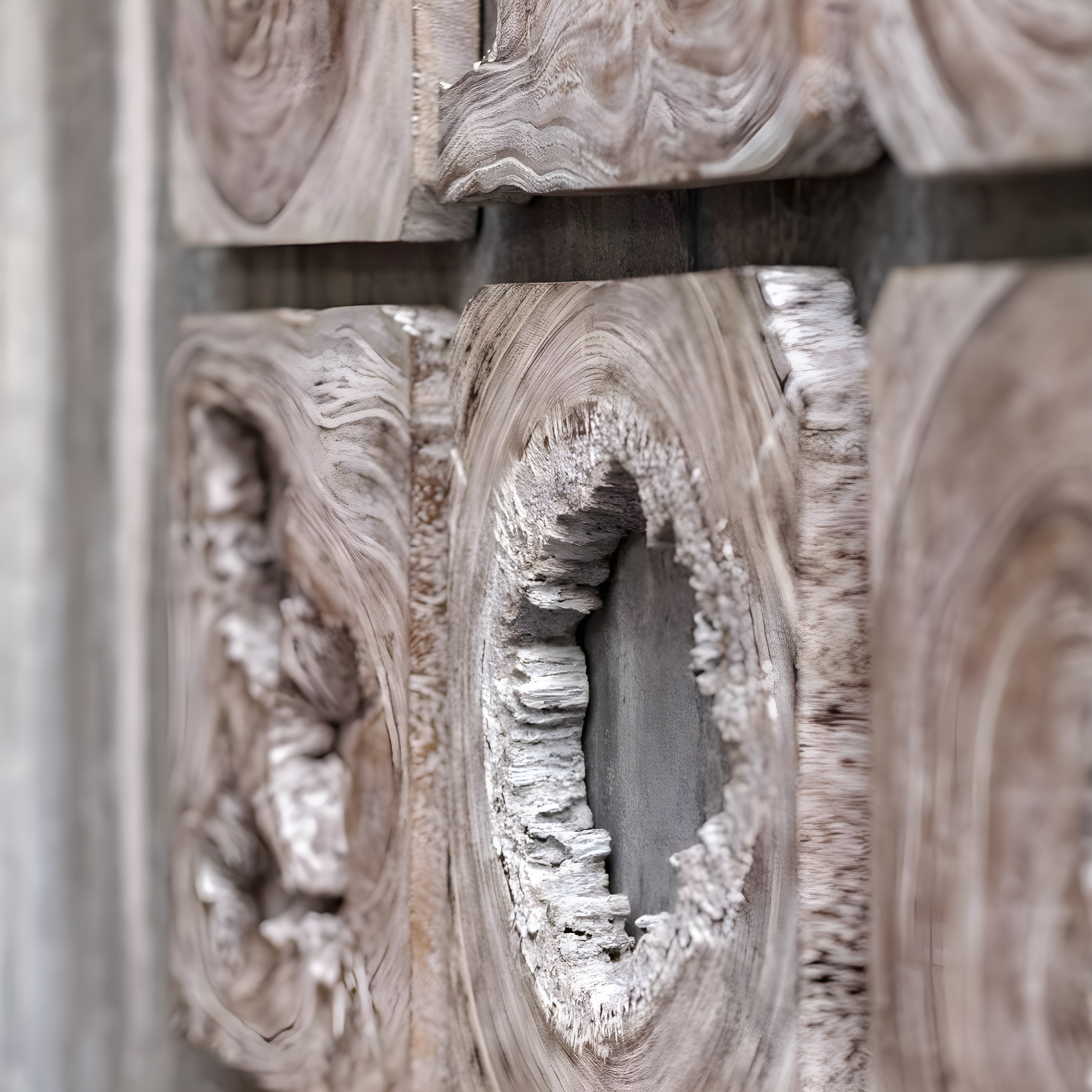 Uttermost Bahati 16" Wide 9-Piece Wood Wall Art Set