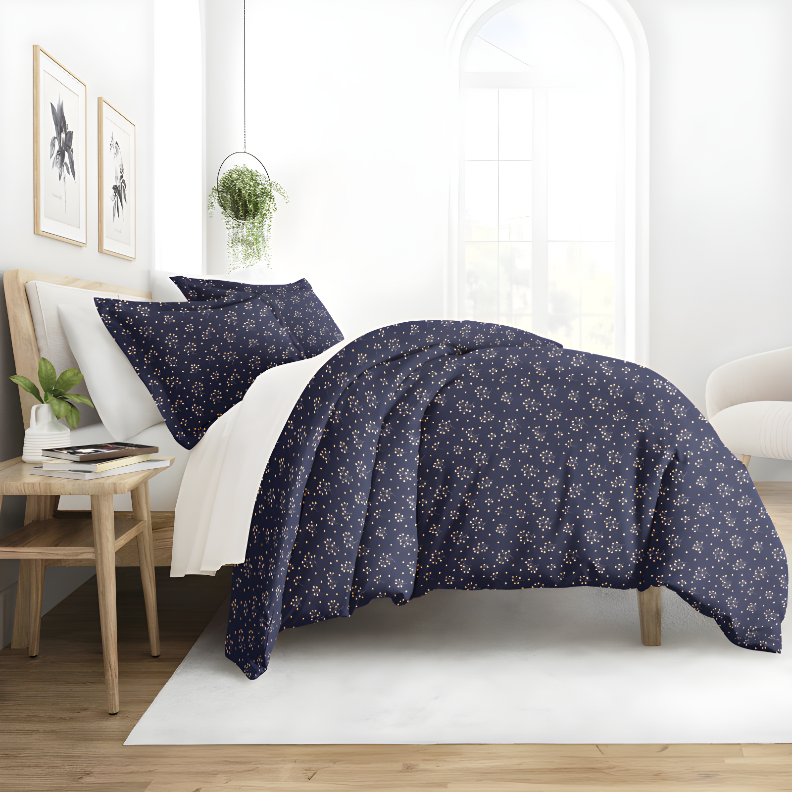 Home Garden Pattern Duvet Cover Set