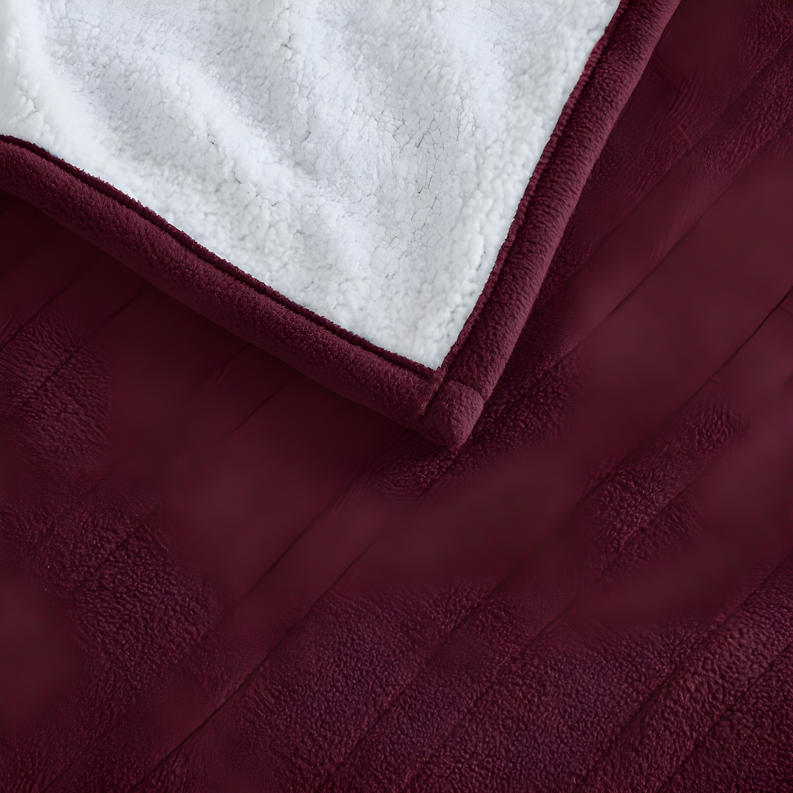 Serta Serta Fleece to Sherpa Heated Blanket