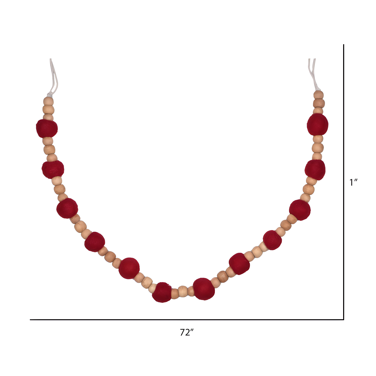 Vickerman Wool / Felt 72'' Novelty Garland Garland