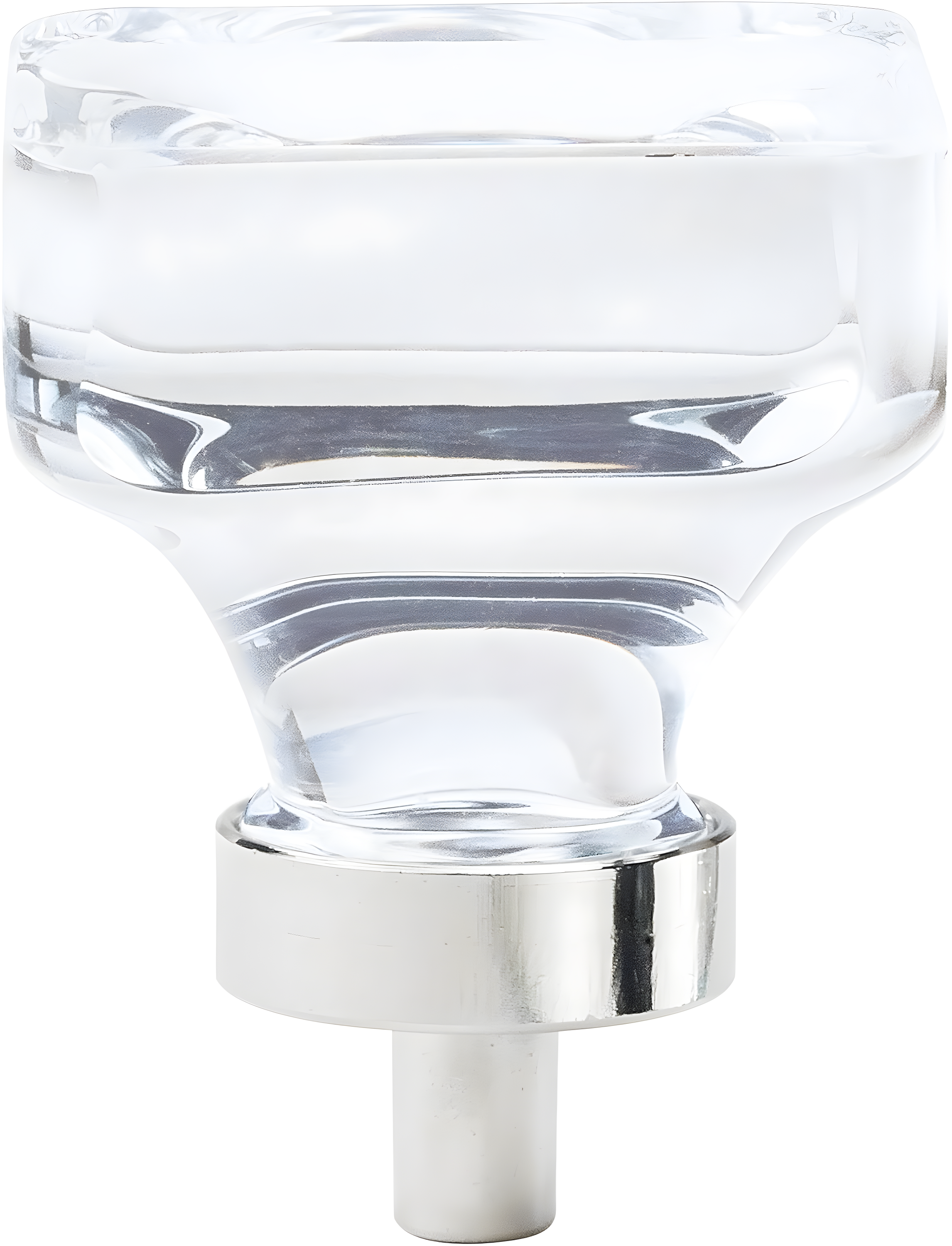 Glacio 1 3/8" Length Square Knob
