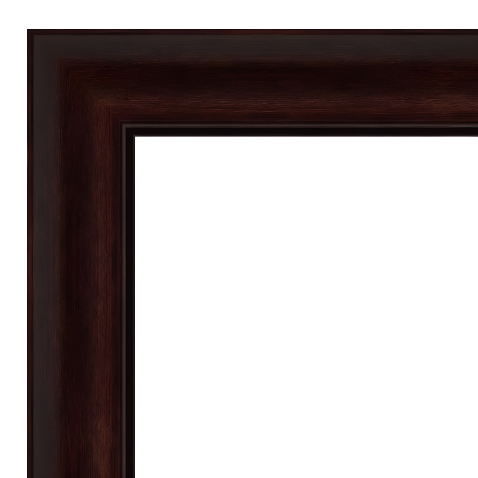 Amanti Art Natural Cork Board Framed Coffee Bean Brown Bulletin Board 33 in. x 25 in.