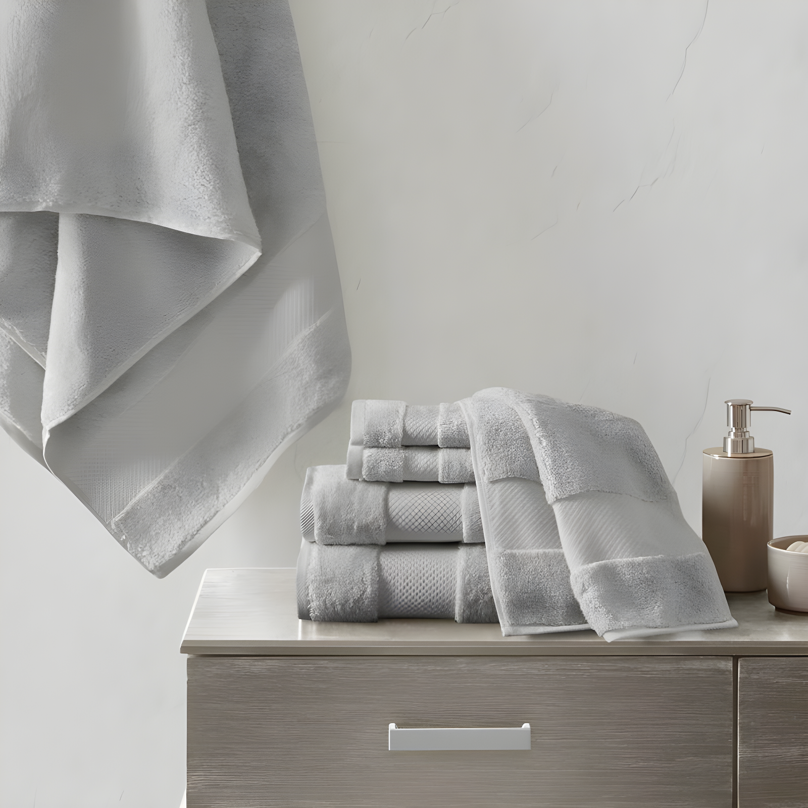 Turkish 100% Cotton Oversized Towel Set