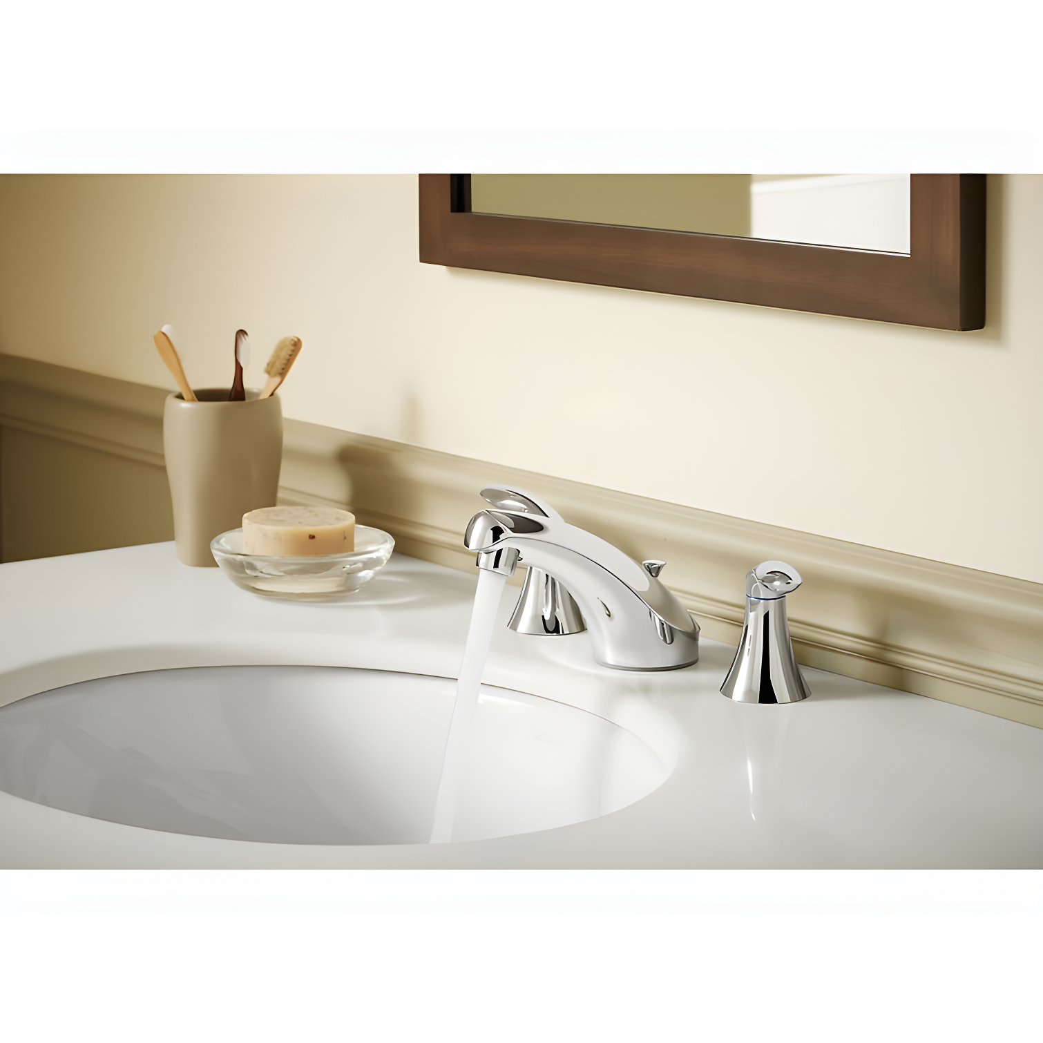 Caxton® Vitreous China Oval Undermount Bathroom Sink with Overflow