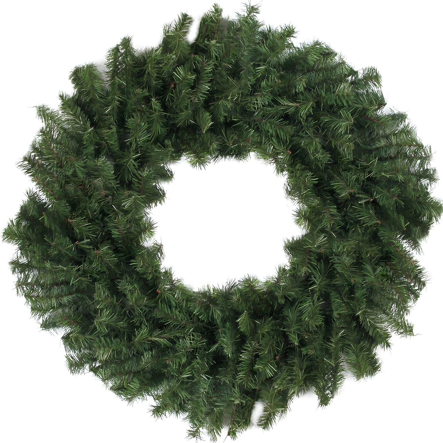 Canadian Pine Artificial Christmas Wreath Unlit