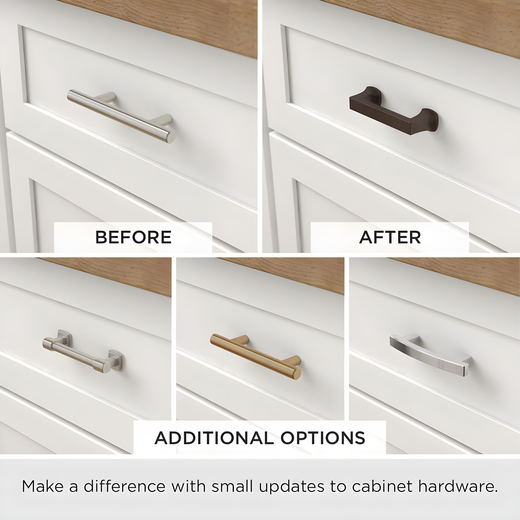 Builder's Program Decorative Cabinet Bar Pull
