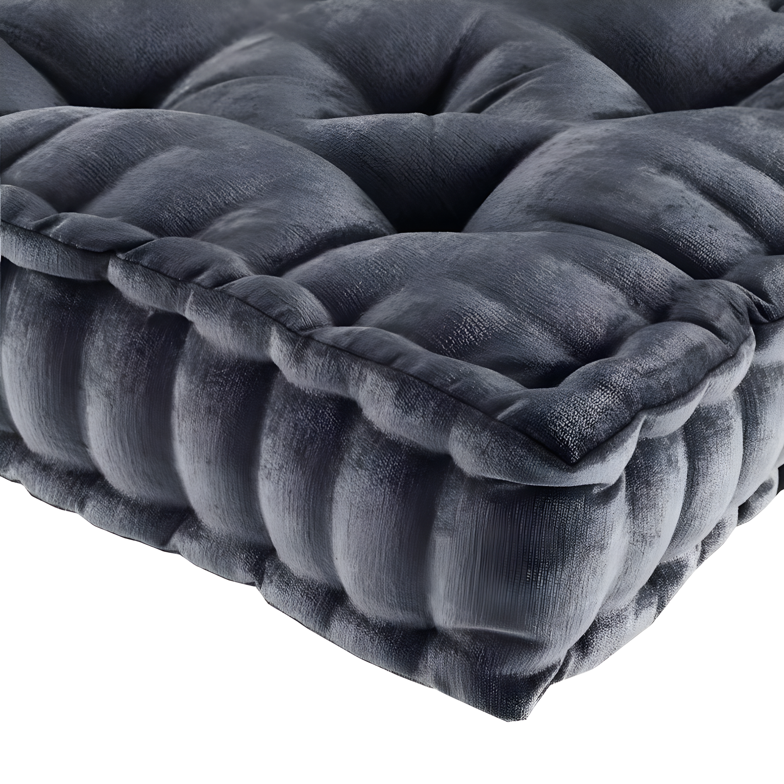 Intelligent Design Azza Poly Chenille Square Floor Pillow Cushion