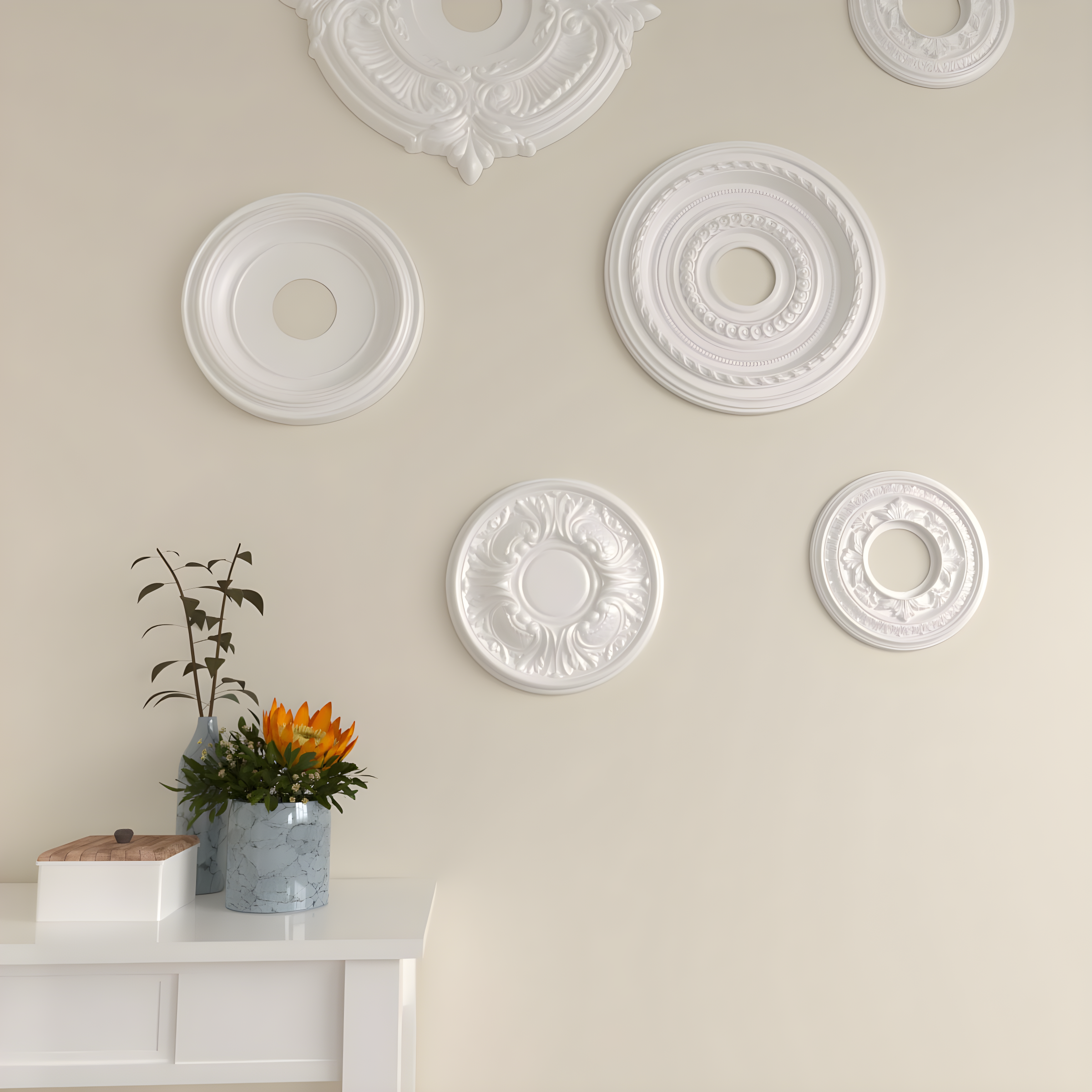 Ekena Millwork Wakefield Ceiling Medallion CM11WA