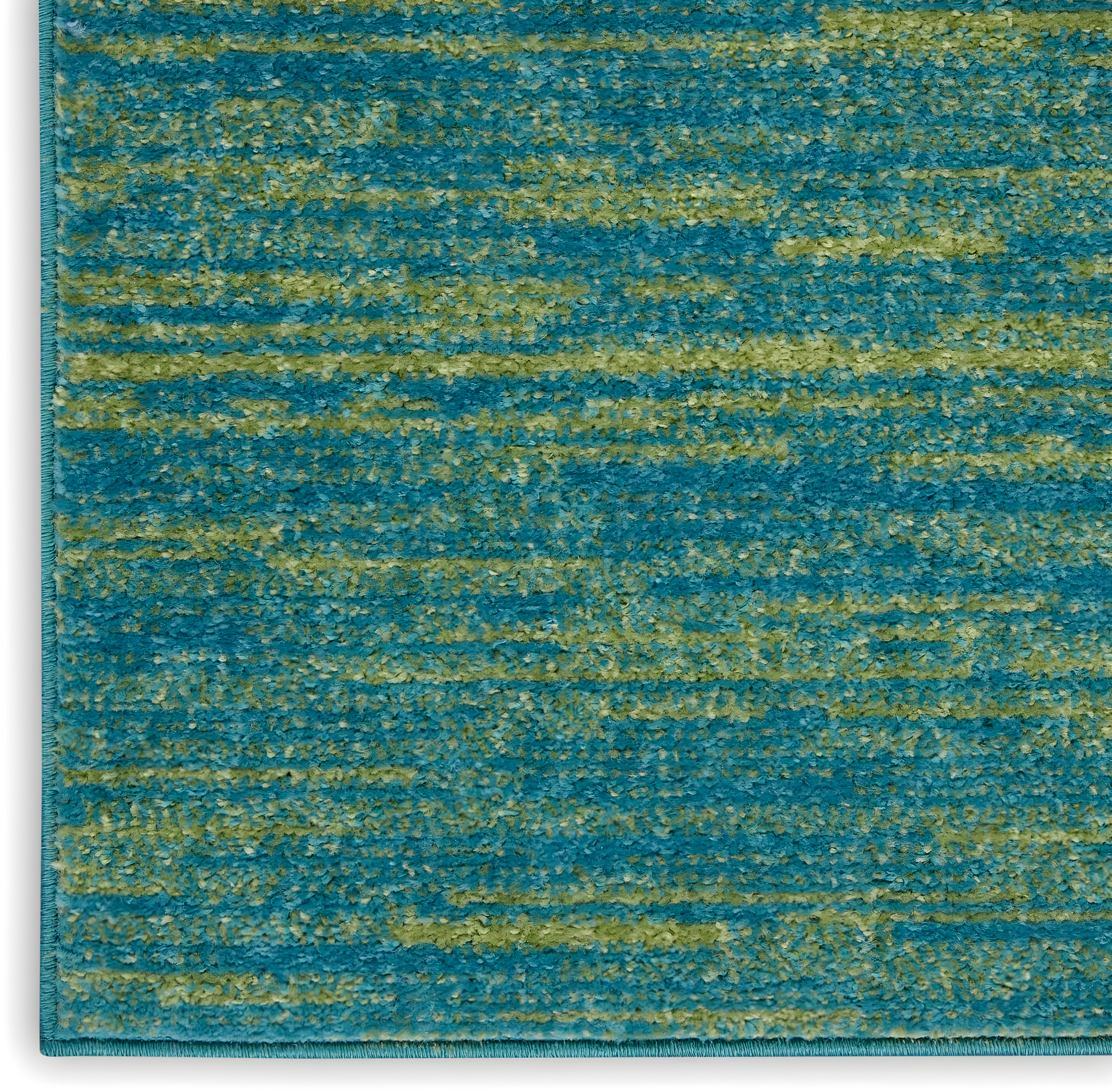 Nourison Nourison Essentials NRE01 Indoor/outdoor Area Rug - Blue Green 5' x 7'
