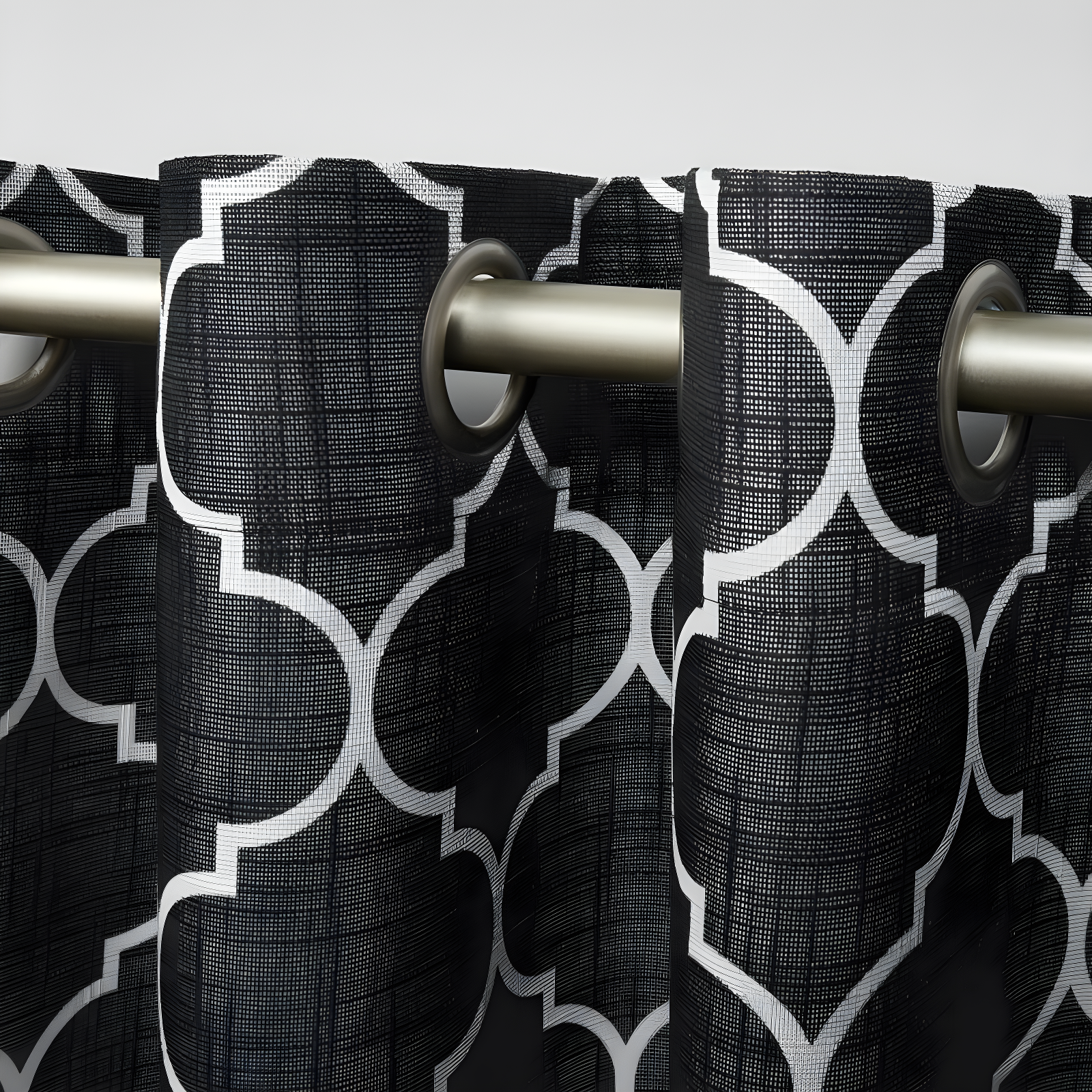 Milagros Polyester Blackout Curtain Pair (Set of 2)