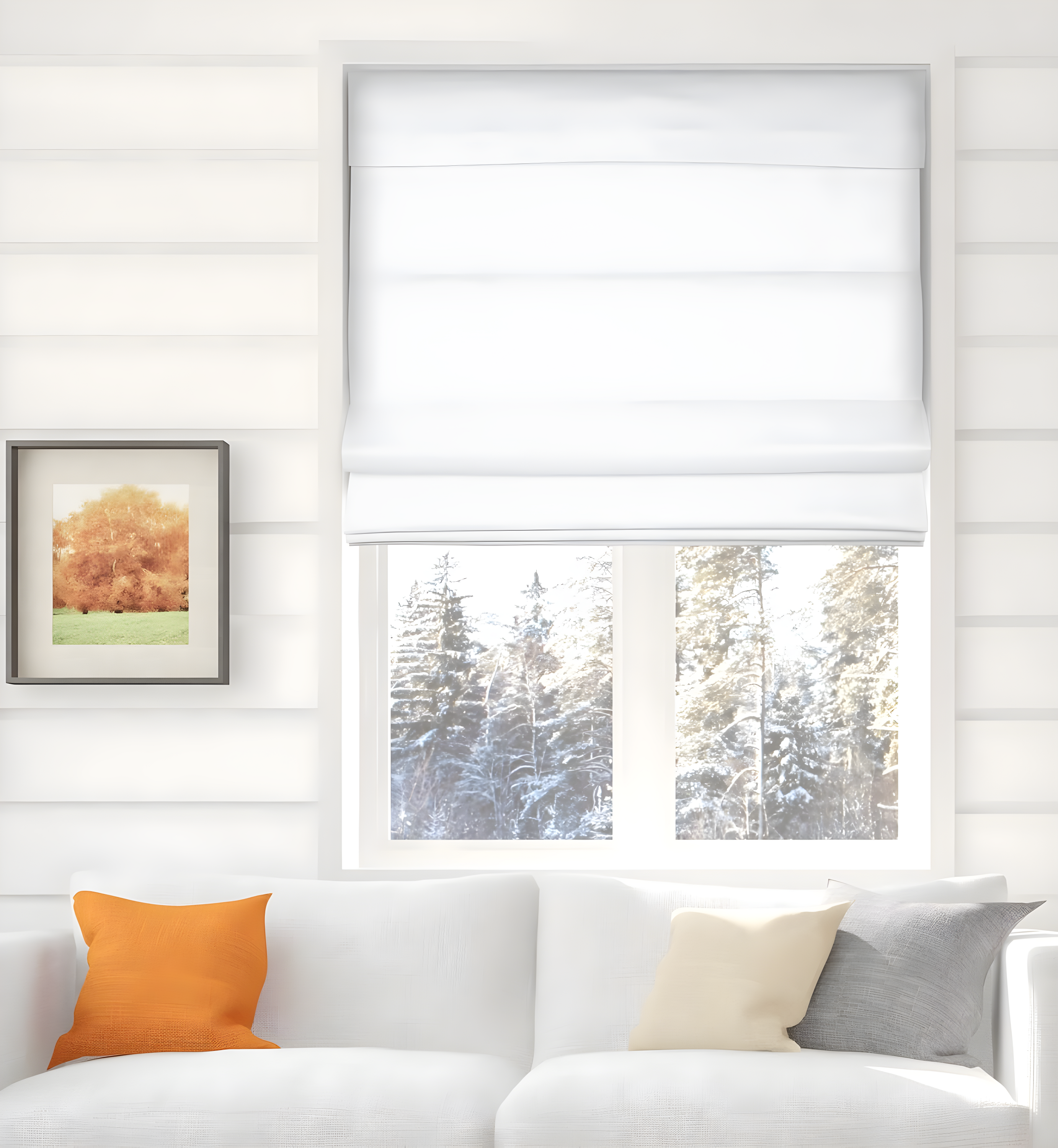 Arlo Blinds Blackout Roman Shade