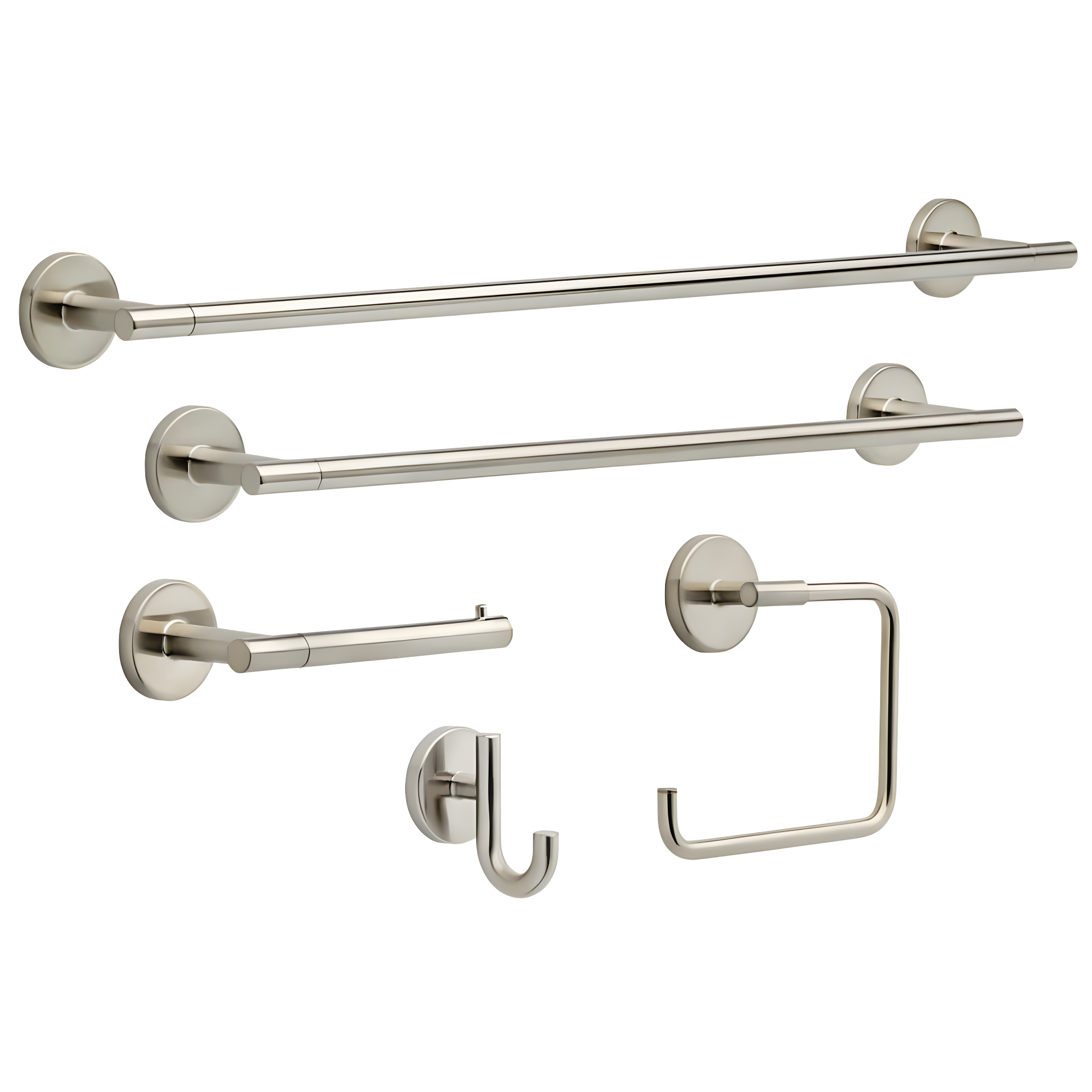 Trinsic Wall Mount Square Open Towel Ring Bath Hardware Accessory