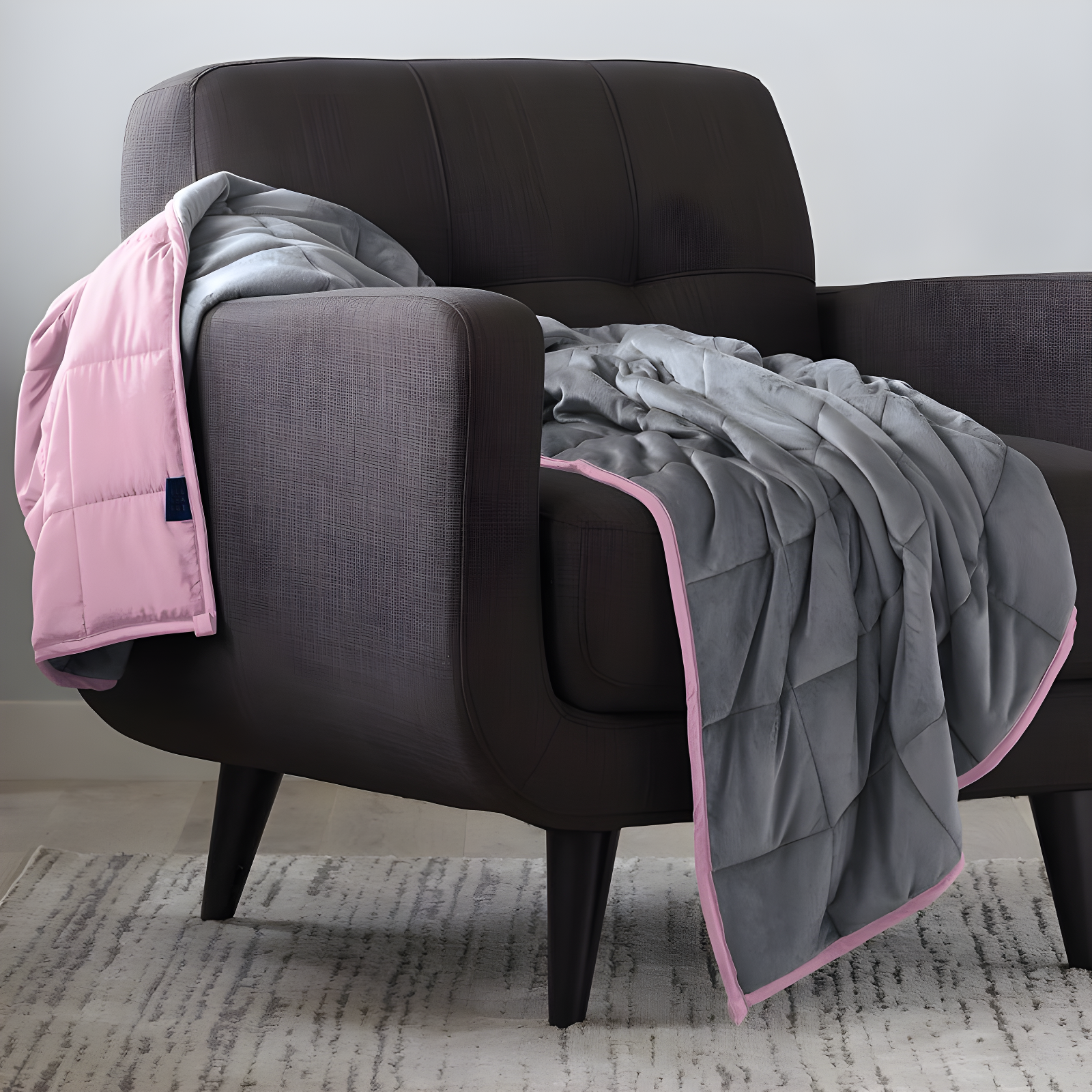 Ella Jayne Home Reversible Weighted Anti-Anxiety Blanket