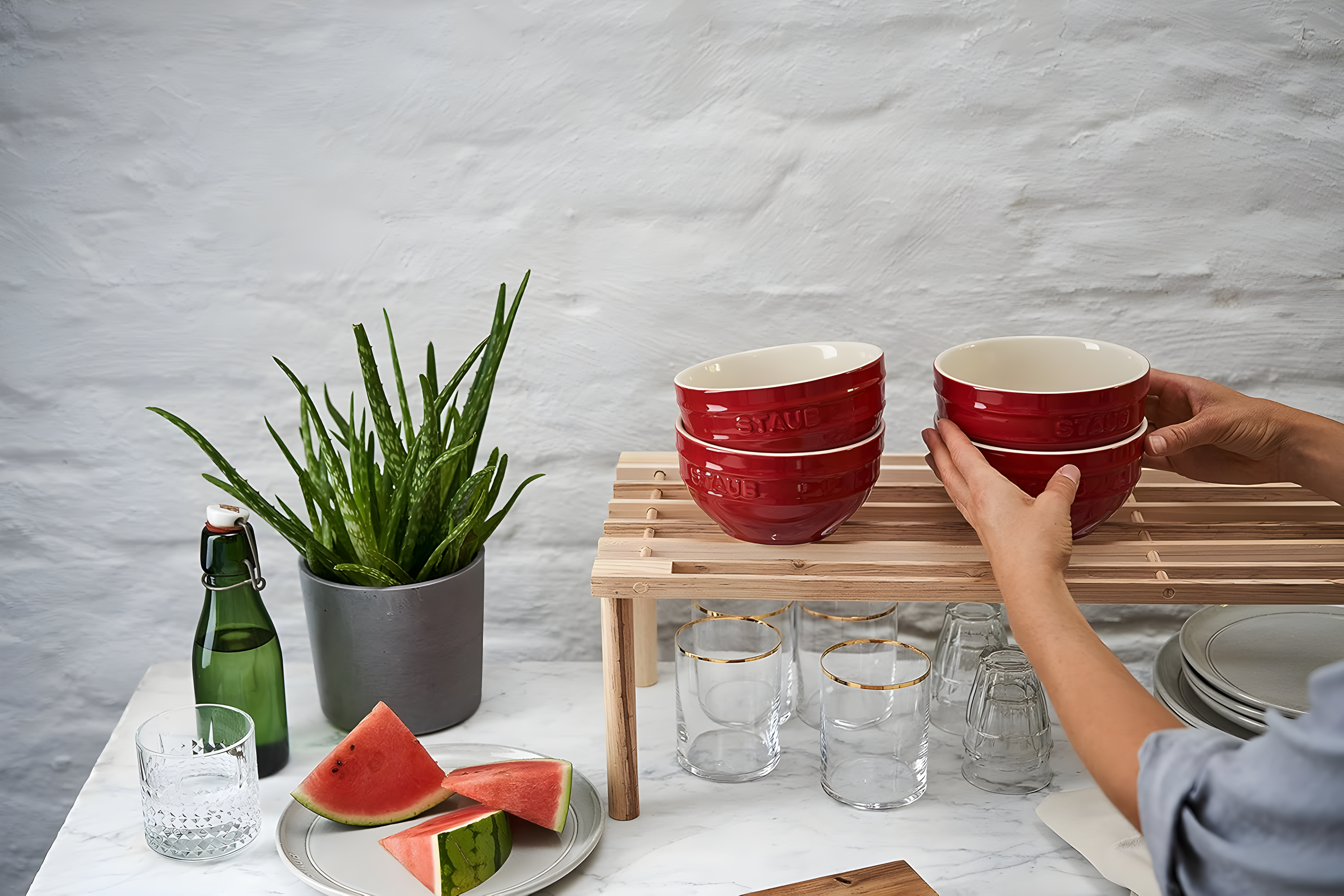 Staub Ceramic 2-pc Large Universal Bowl Set