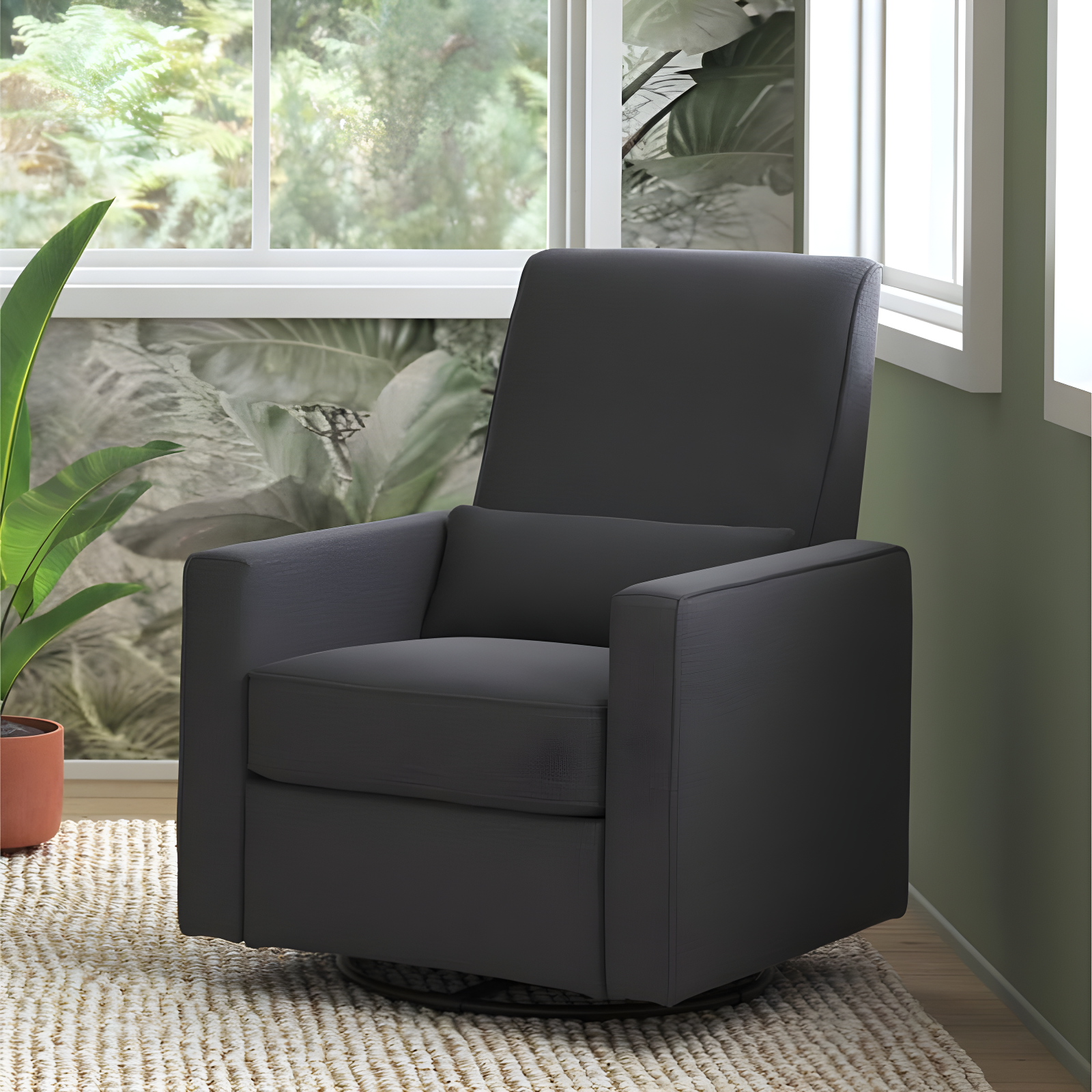 Piper Swivel Reclining Glider