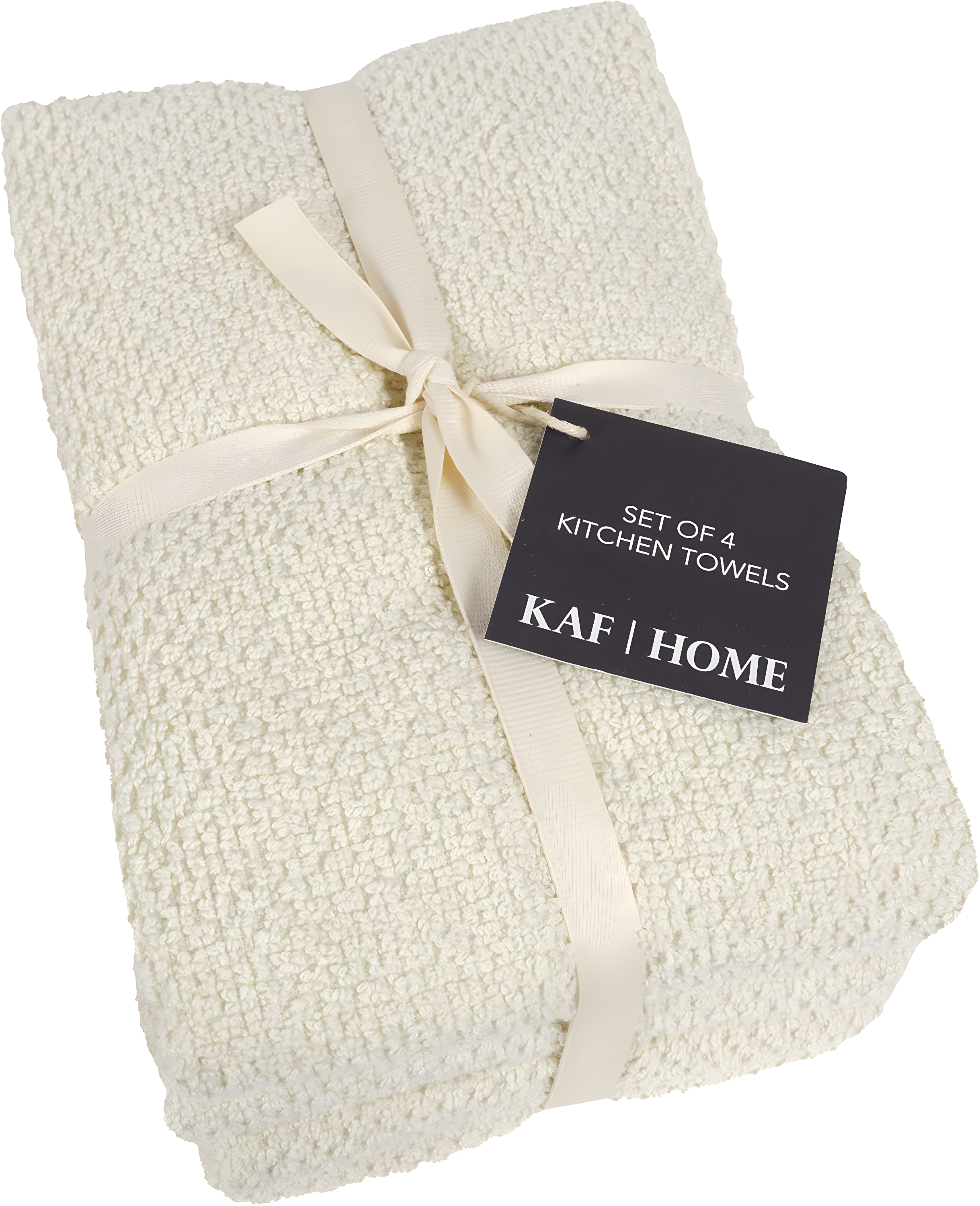 KAF Home Popcorn Terry Towels (Set of 4)