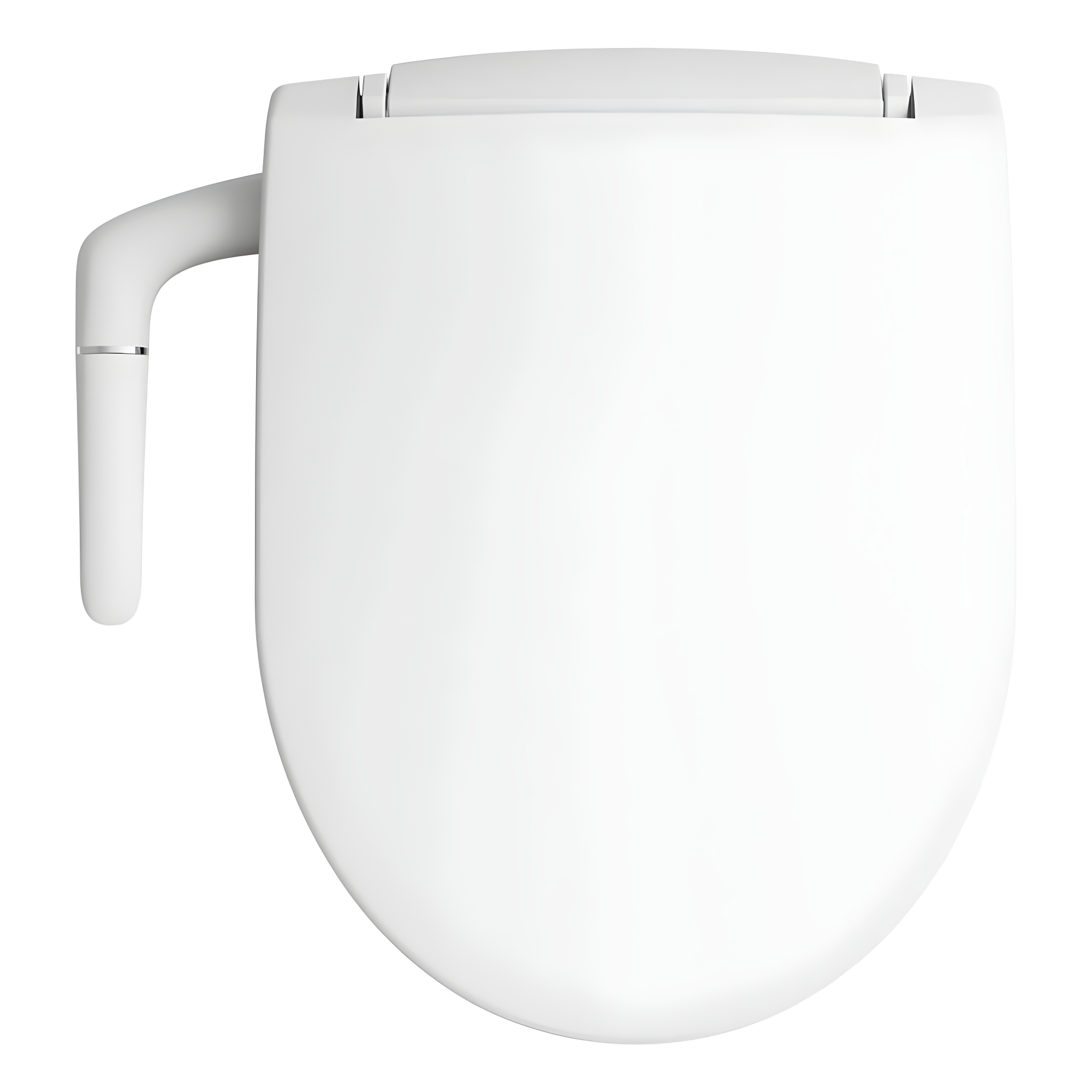 PureWash M250 Round Bidet Toliet Seat, Manual Non-Electric Bidets for Existing Toilets