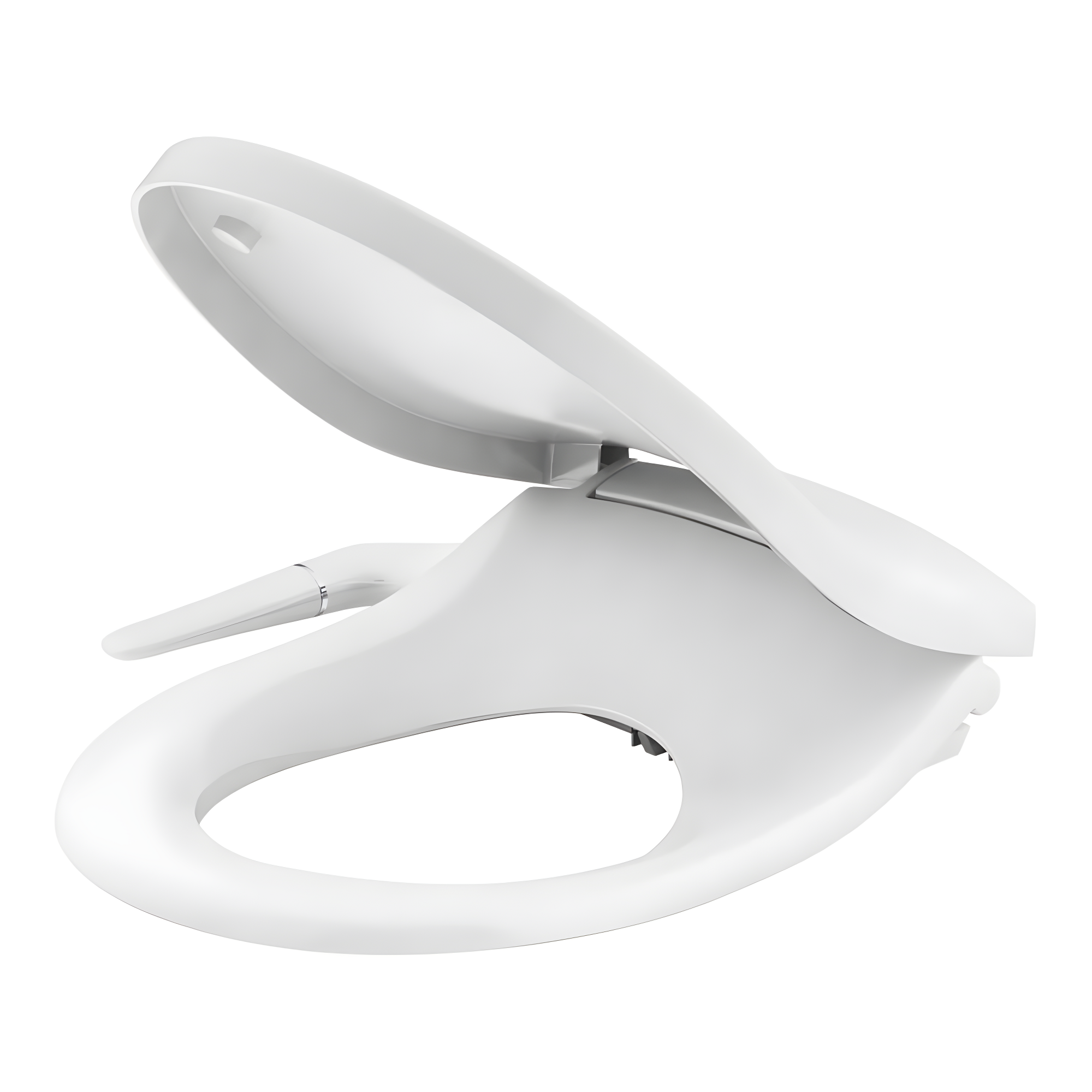 PureWash M250 Round Bidet Toliet Seat, Manual Non-Electric Bidets for Existing Toilets