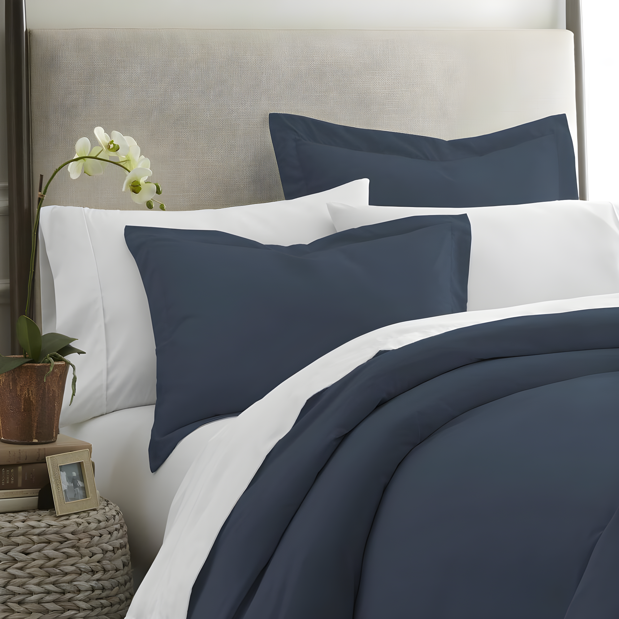 Pillow Shams 2-Pack Microfiber Ultra Soft Bedding (Set of 2)