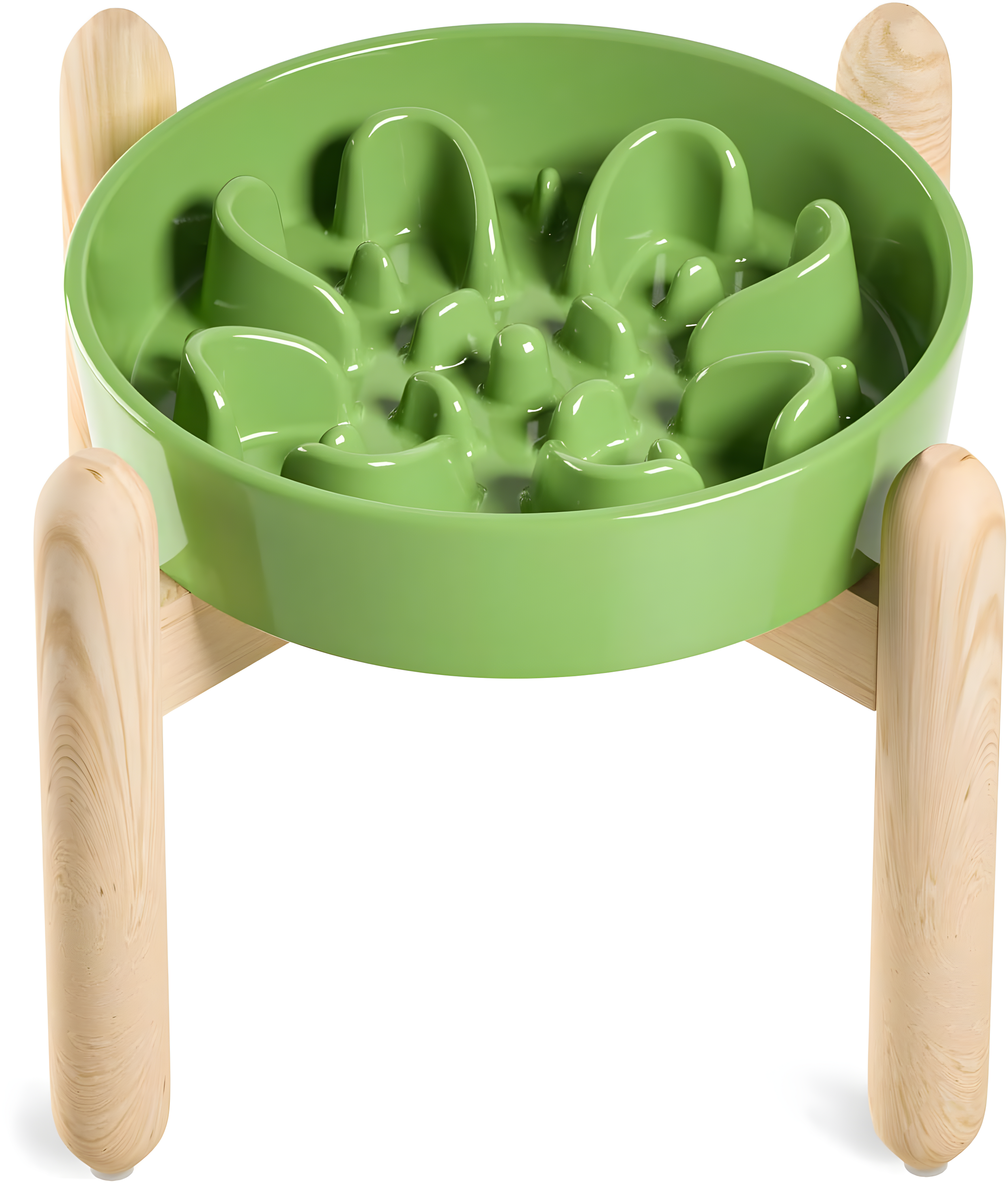 Ceramic Slow Feed Dog Bowls