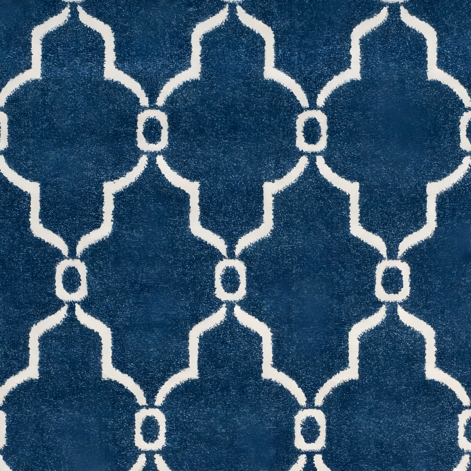 Amherst AMT414 Power Loomed Indoor Area Rug - Navy/Beige - 9'x12' - Safavieh
