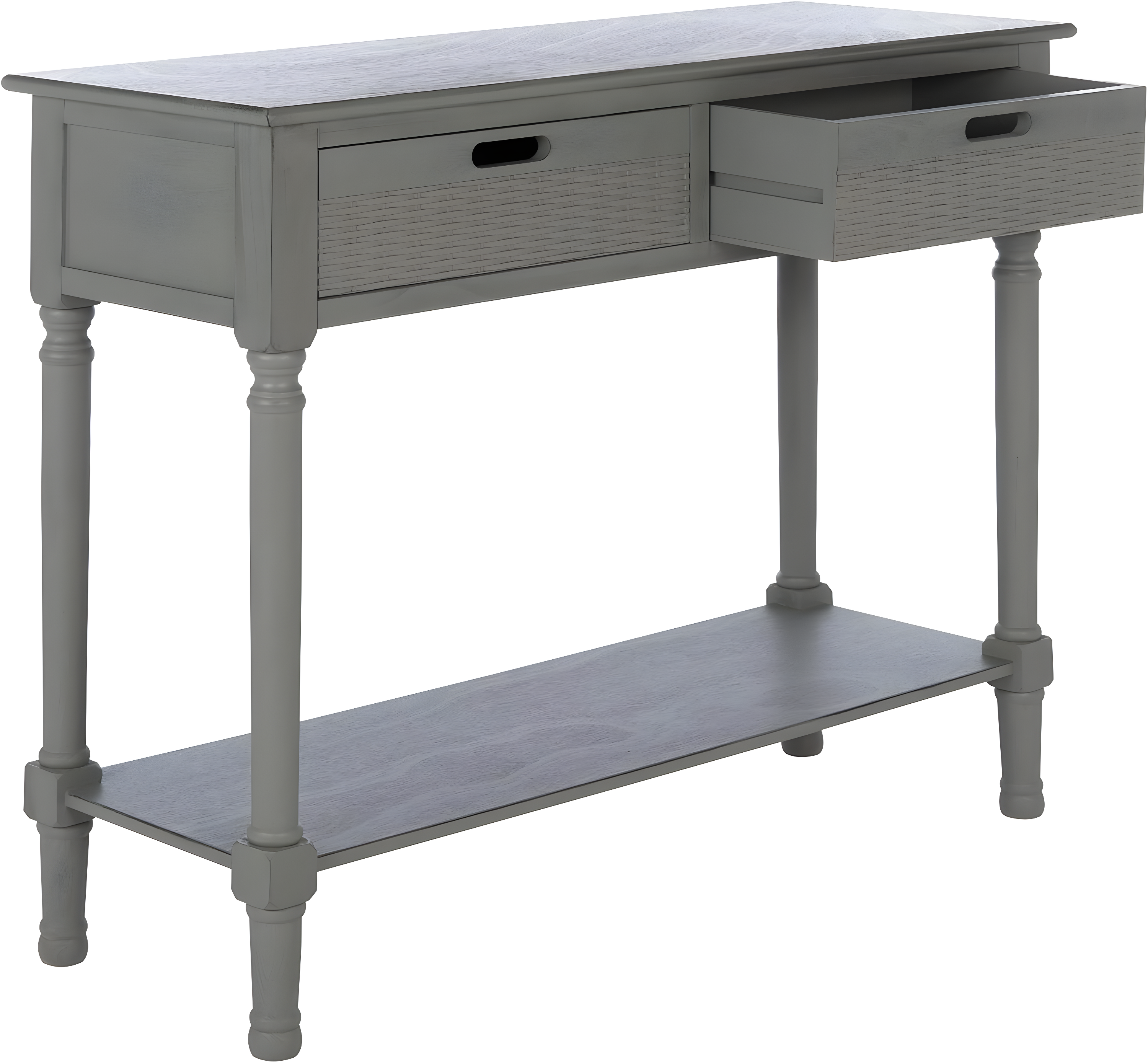 Landers 2 Drawer Console Table - CNS5710E - Gray - Safavieh