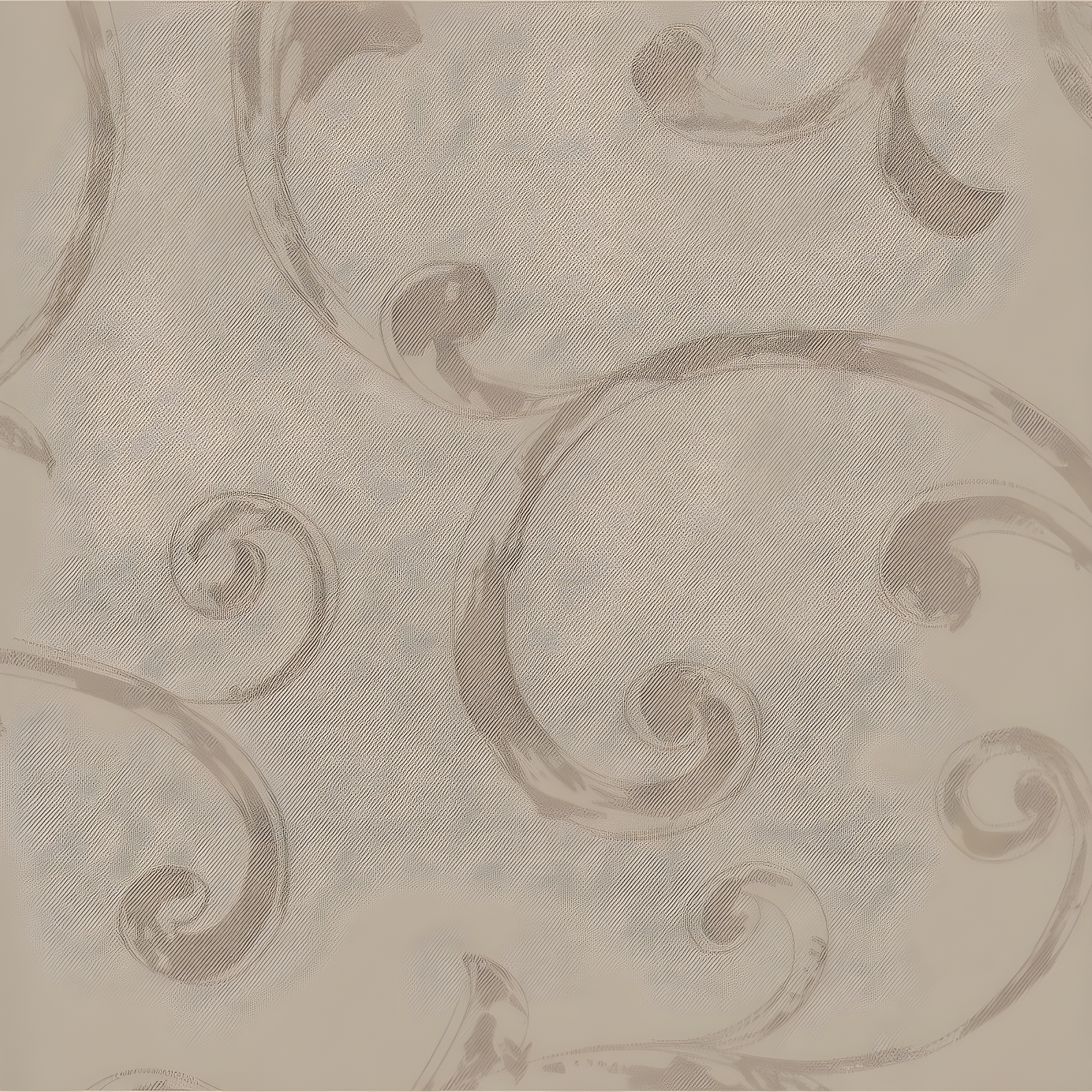 Mia Jacquard Scroll Blackout Window Curtain Panel - 52" x 84" - Natural - Elrene Home Fashions