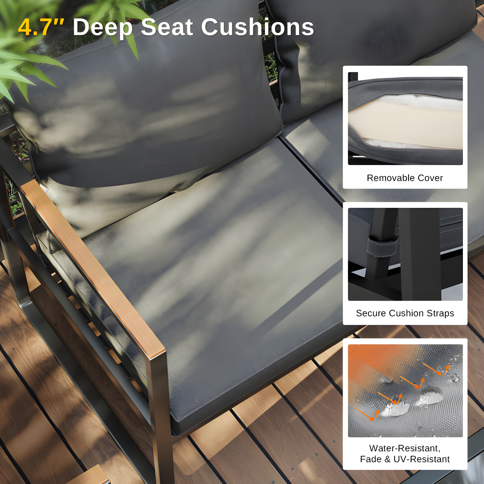 4-piece sofa set