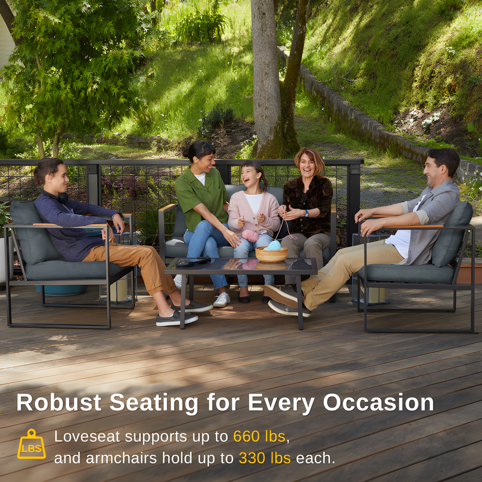 4-piece sofa set