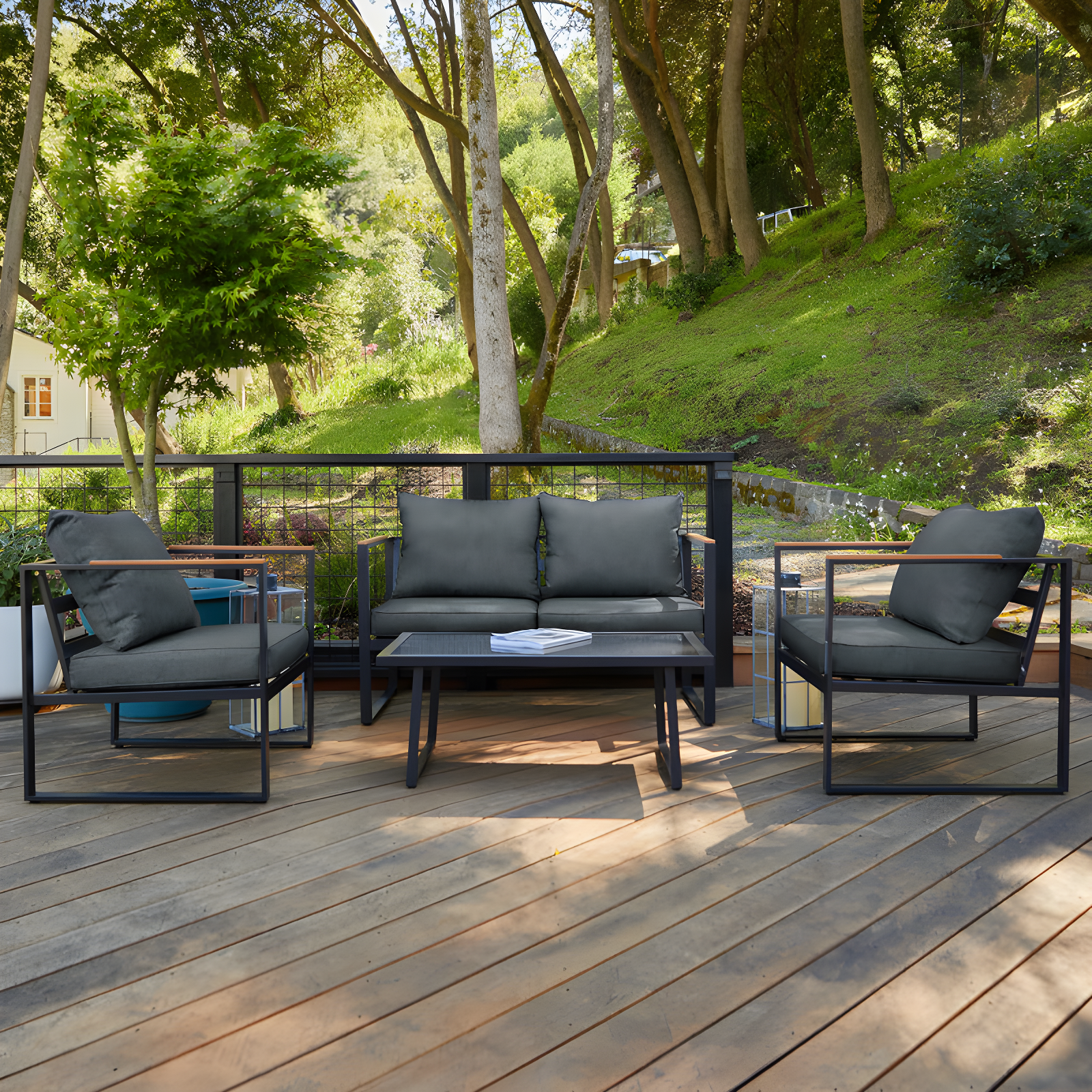 4-piece sofa set