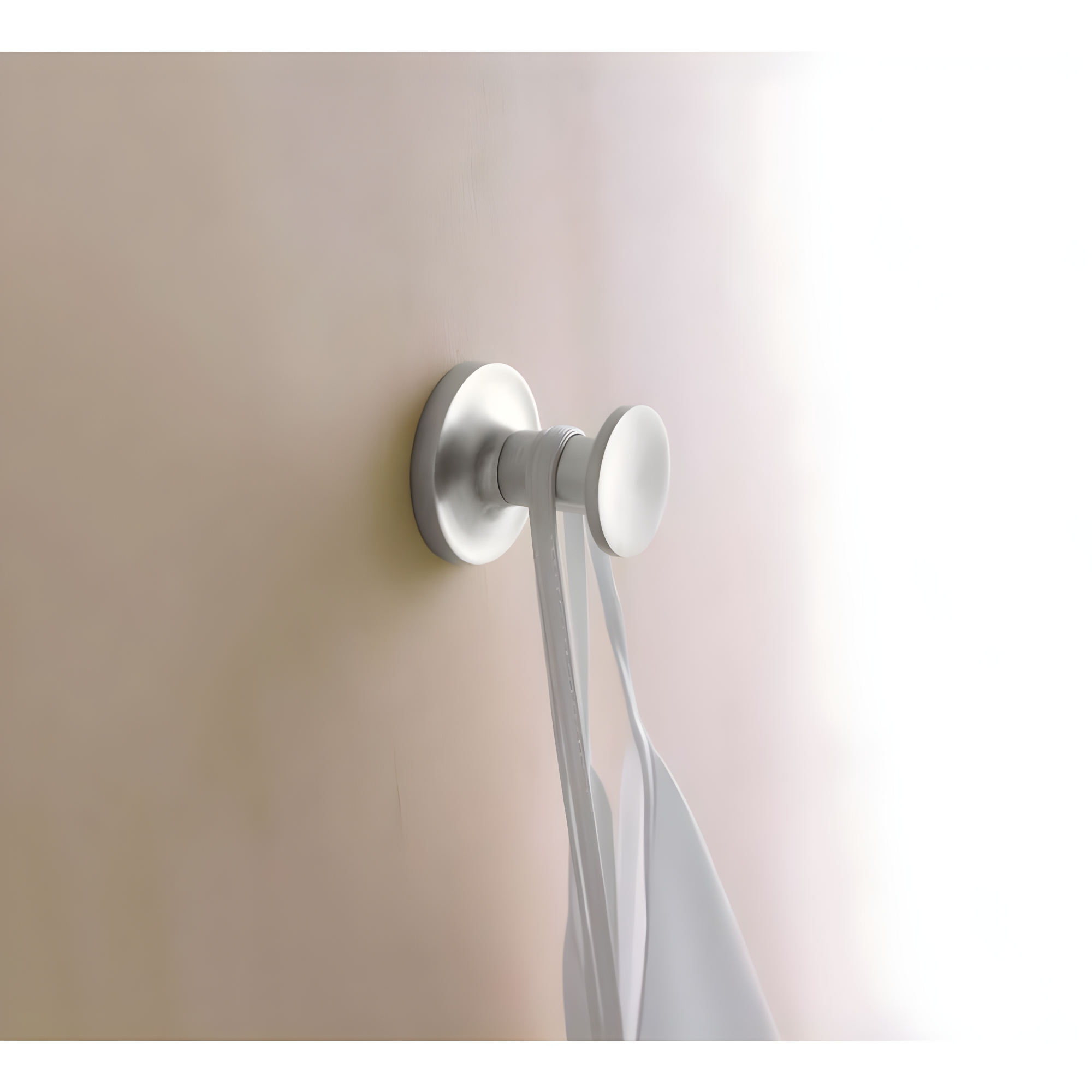 Purist® Wall Mounted Round Bathroom Robe Hook, Towel Hook, Clothing Hook