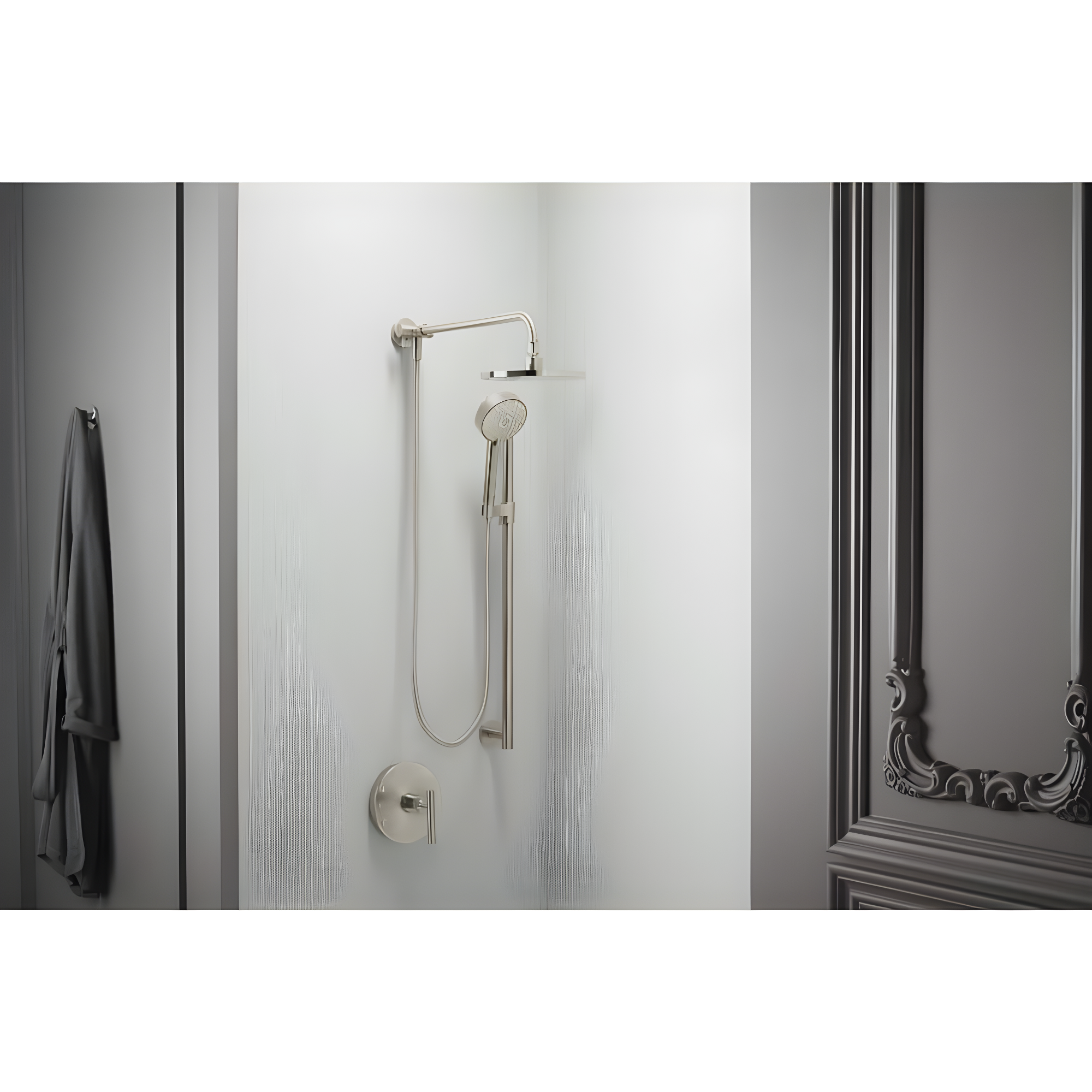 Purist® Wall Mounted Round Bathroom Robe Hook, Towel Hook, Clothing Hook