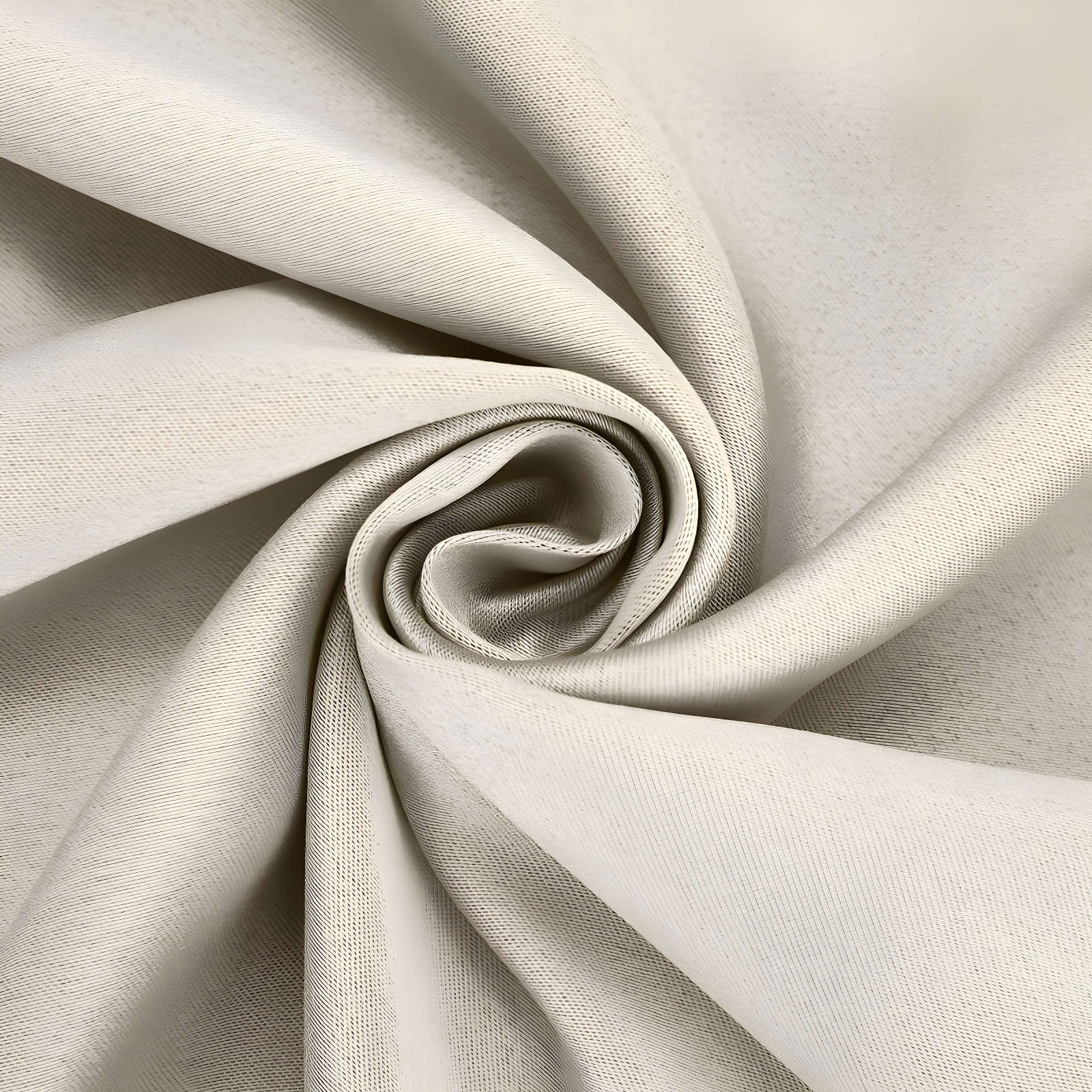 2pc 54"x63" No. 918 Room Darkening Brandon Magnetic Closure Grommet Curtain Panel Pair Cream: Energy Efficient, Noise Reduction