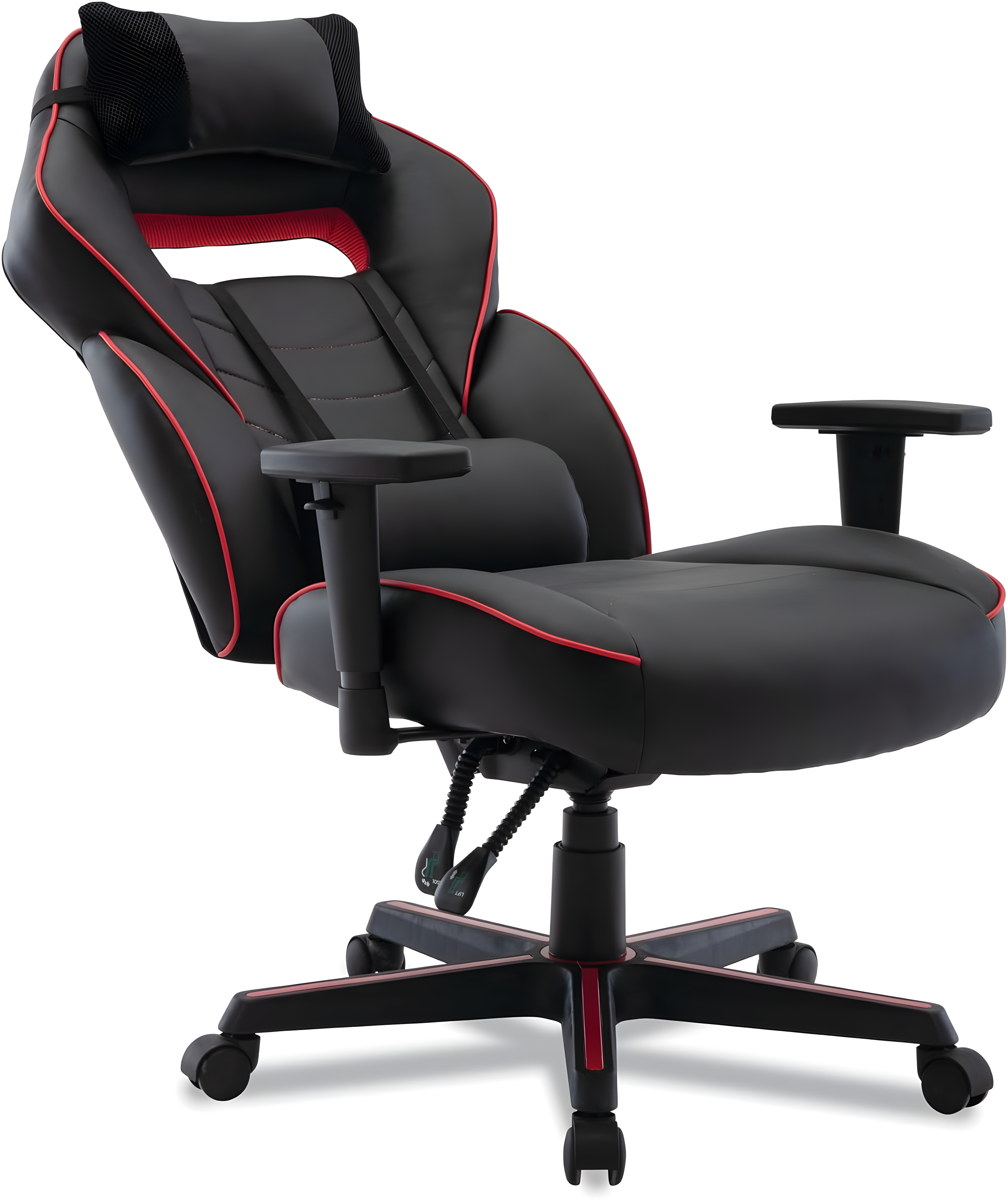Inbox Zero Inbox Zero Adjustable Reclining Ergonomic Faux Leather Swiveling PC & Racing Game Chair