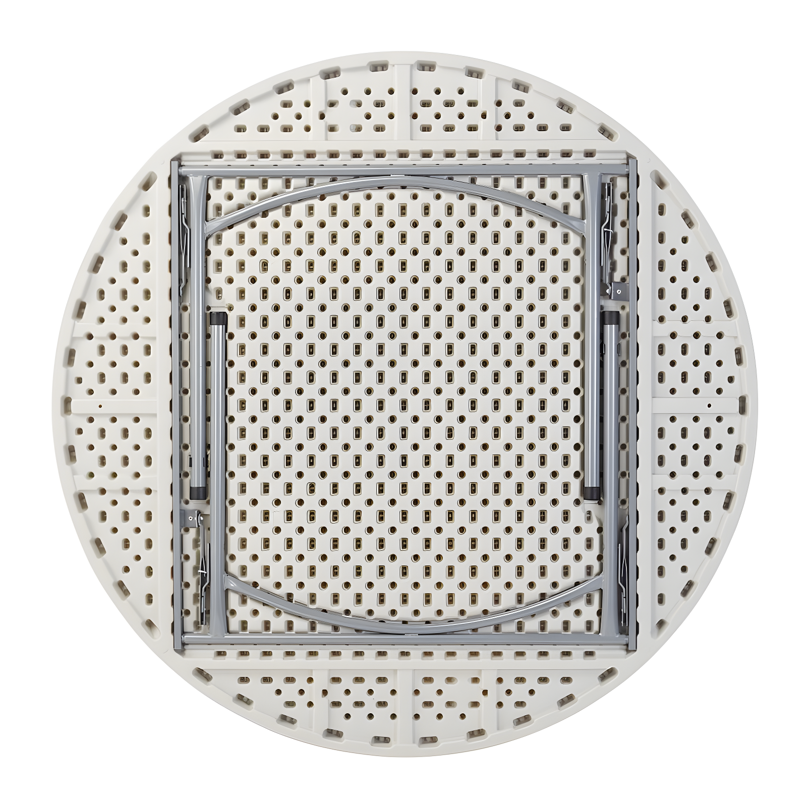 National Public Seating 60'' Circular Portable Banquet Table