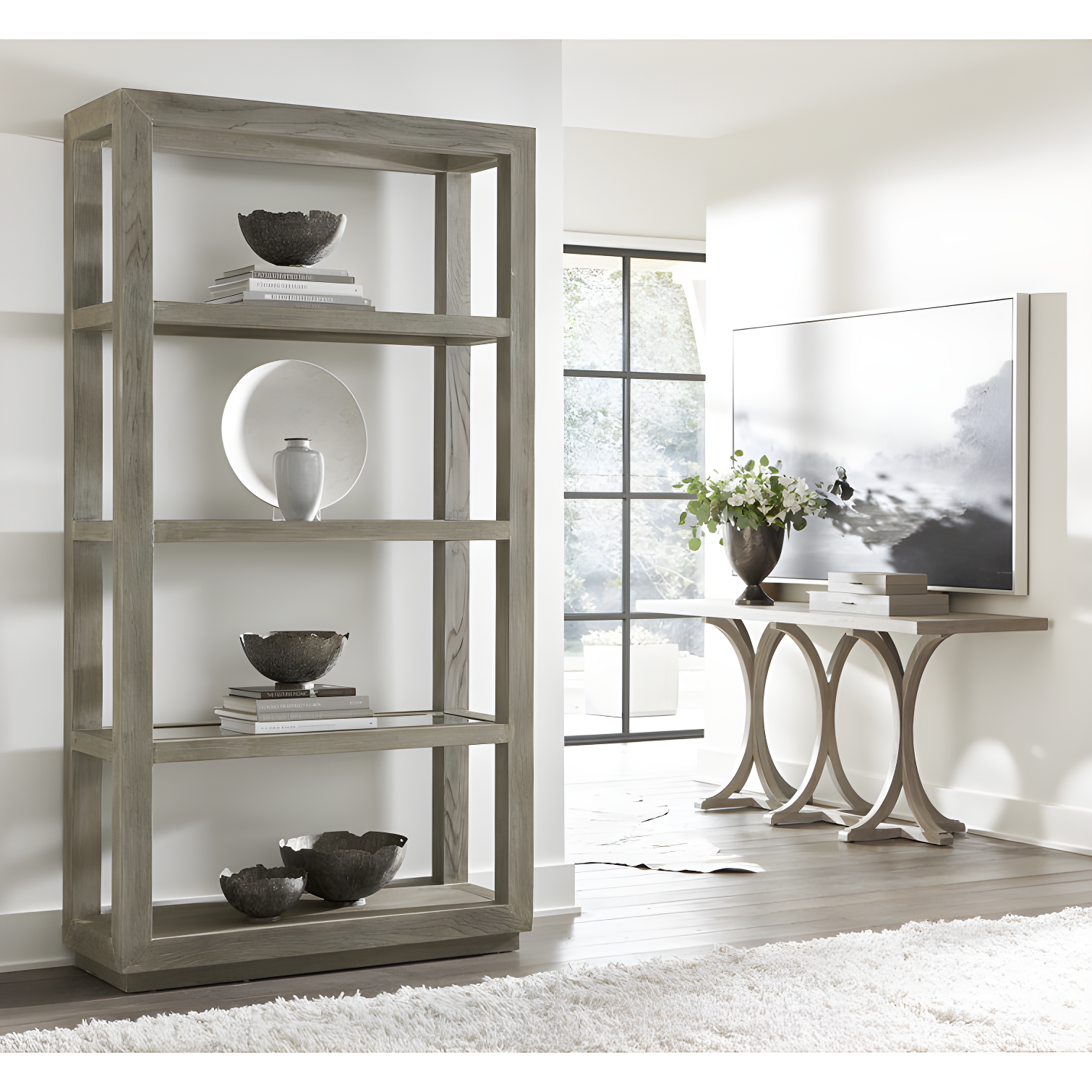 Bernhardt Albion 74'' Console Table