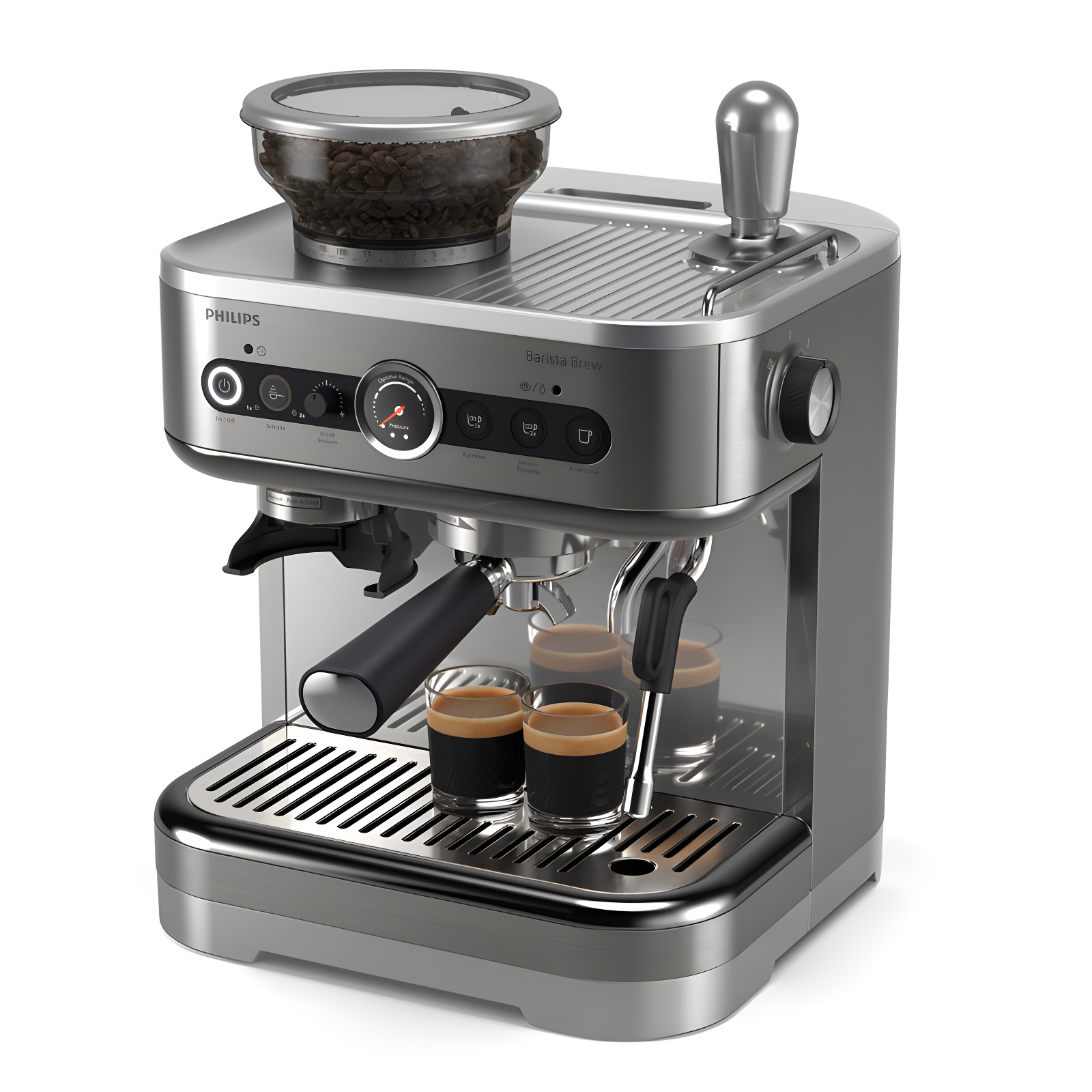 Philips BaristaBrew Espresso Machine in Stainless Steel