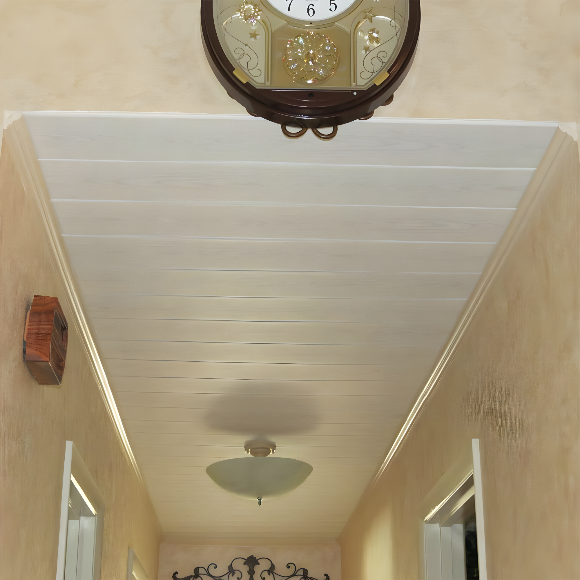 Foam Wood Glue-Up Ceiling Planks 39 in. x 6 in.