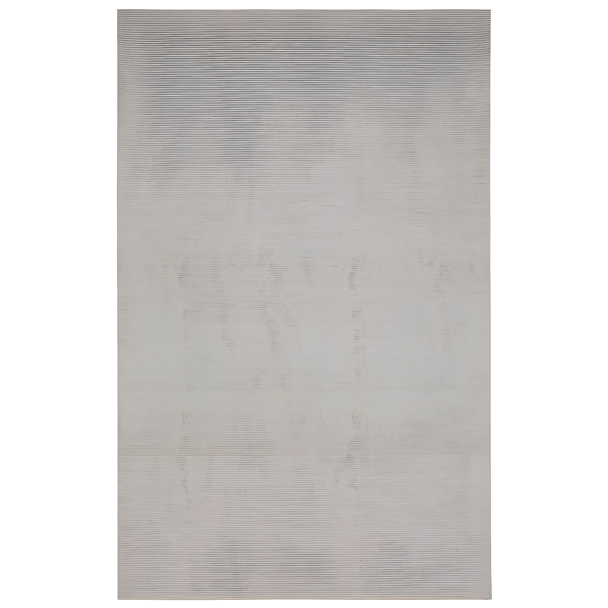 Karastan 3'x5' Reversible Pet Proof Rug Pad Gray: Skid-Resistant Rectangle Carpet Pad, Polyester, 36"x60"