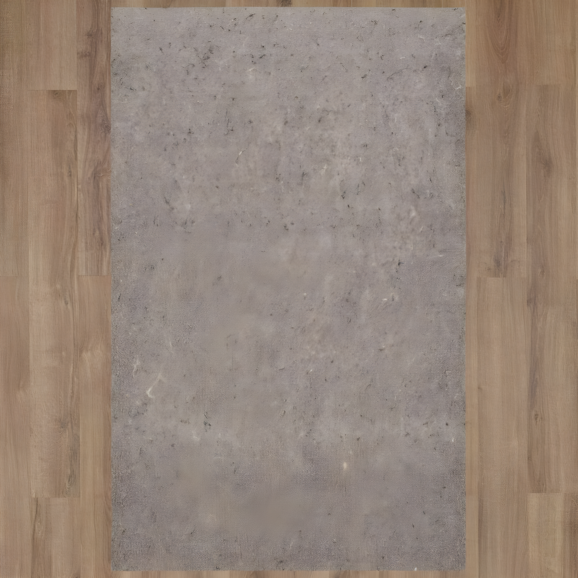 Karastan 3'x5' Reversible Pet Proof Rug Pad Gray: Skid-Resistant Rectangle Carpet Pad, Polyester, 36"x60"