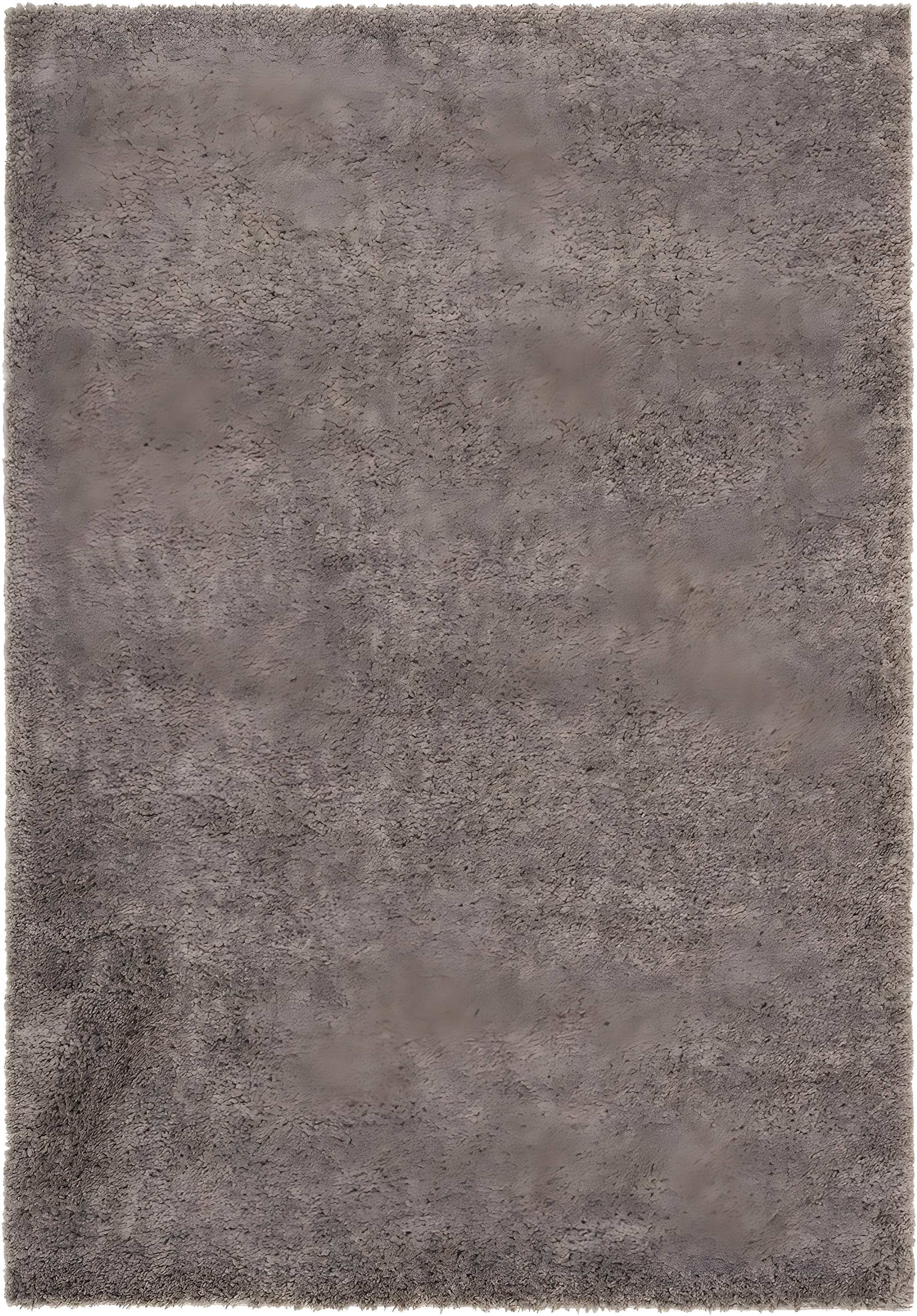 SAFAVIEH August Carlene Solid Plush Shag Area Rug, Taupe, 10' x 14'