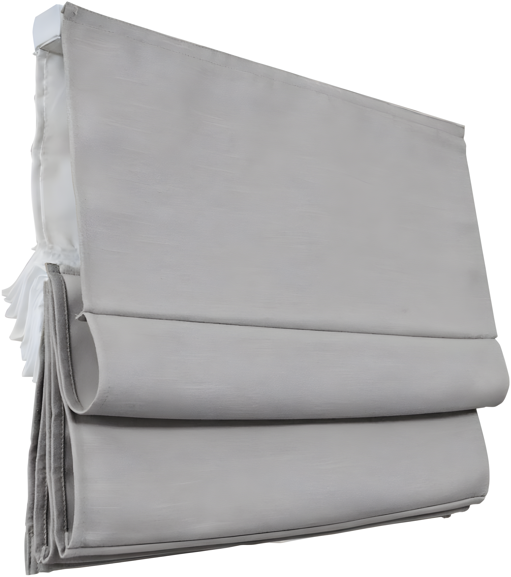 27"x64" Chicology Blackout Roman Shade Pearl Gray