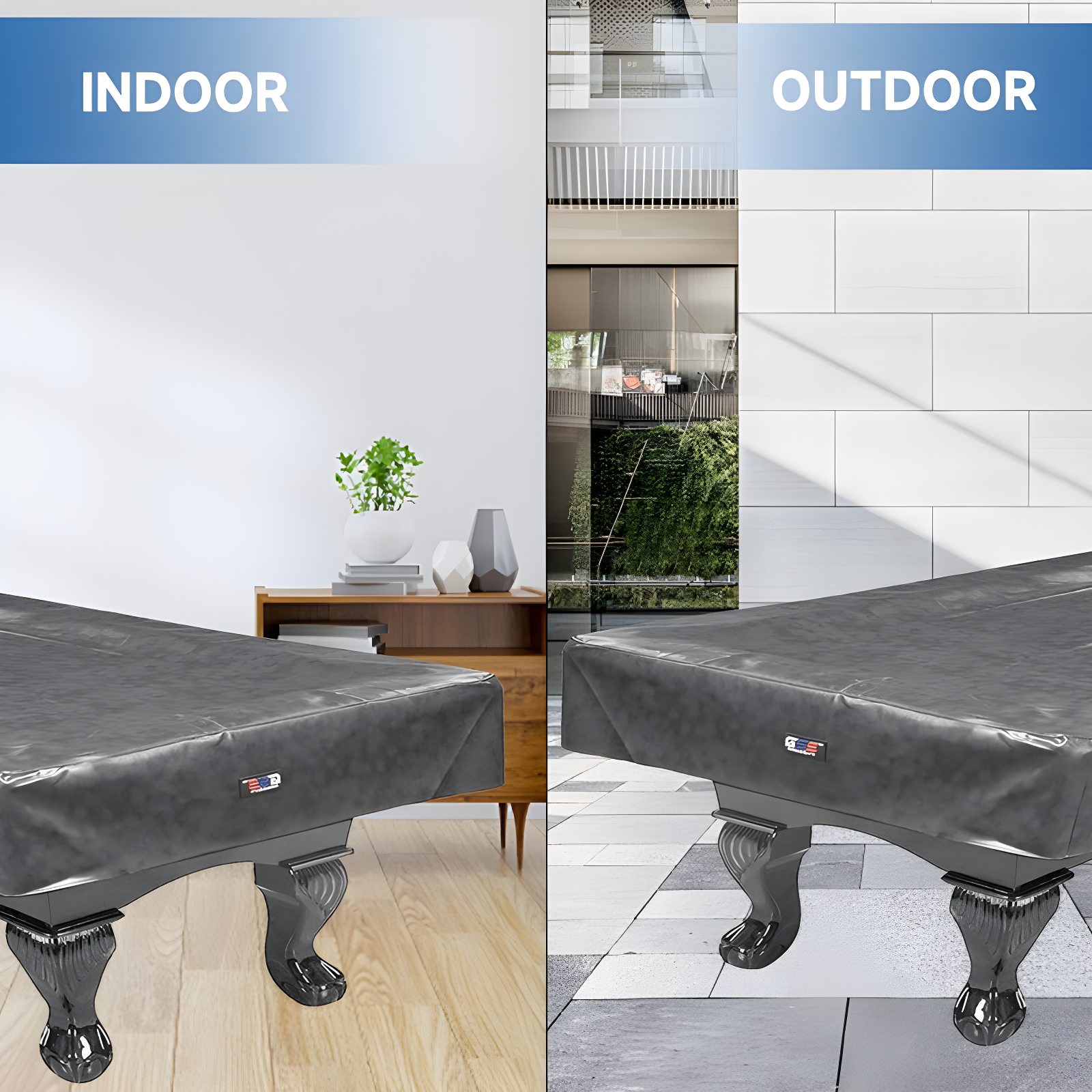 GSE Games & Sports Expert Leather / Faux Leather Pool Table Covers & Accessories