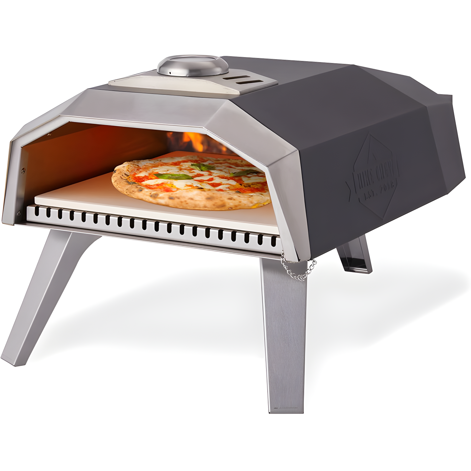 Hike Crew Stainless Steel Free Standing Pizza Oven