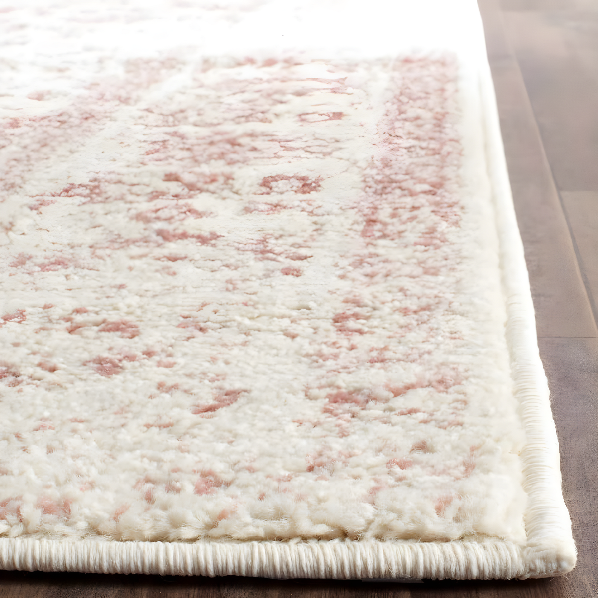 Adirondack ADR109 Machine Made Indoor Area Rug - Ivory/Rose - 6'x9' - Safavieh